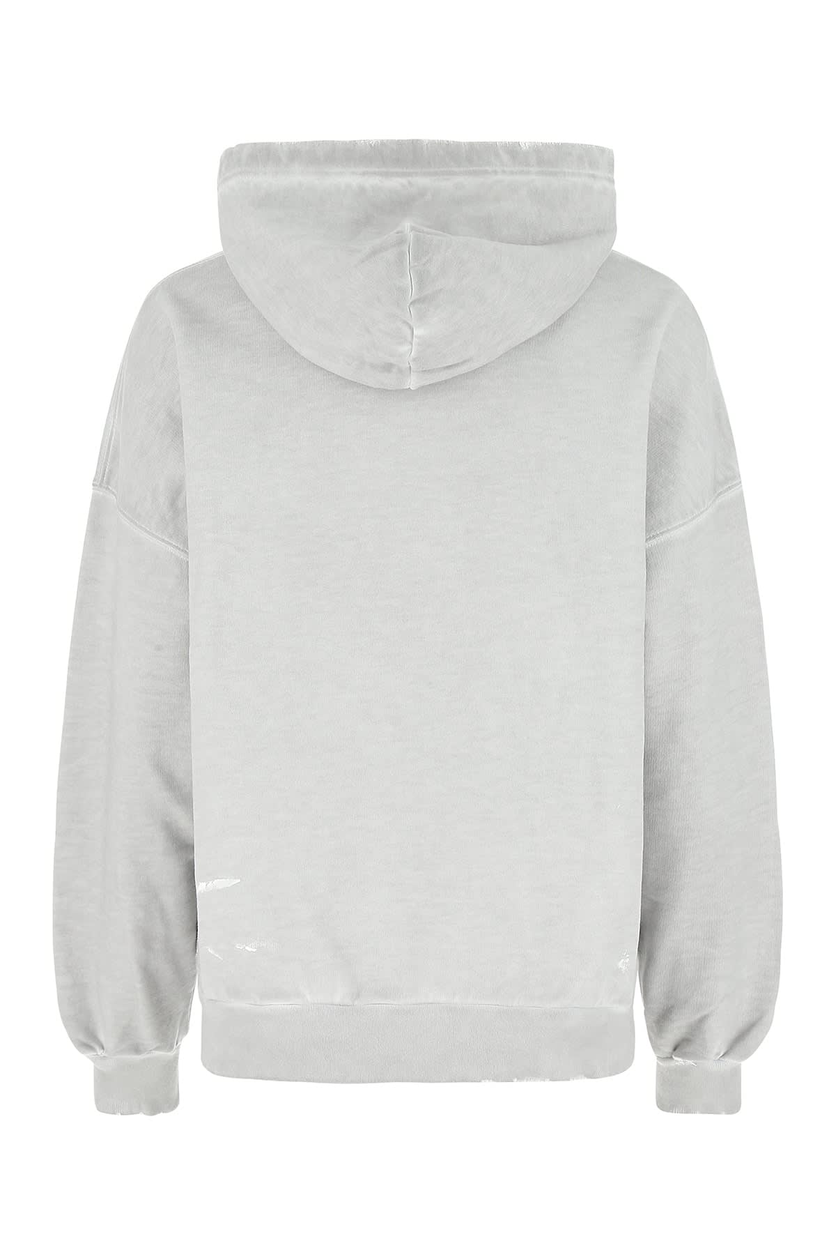 Shop Balenciaga Grey Cotton Oversize Sweatshirt In 9012