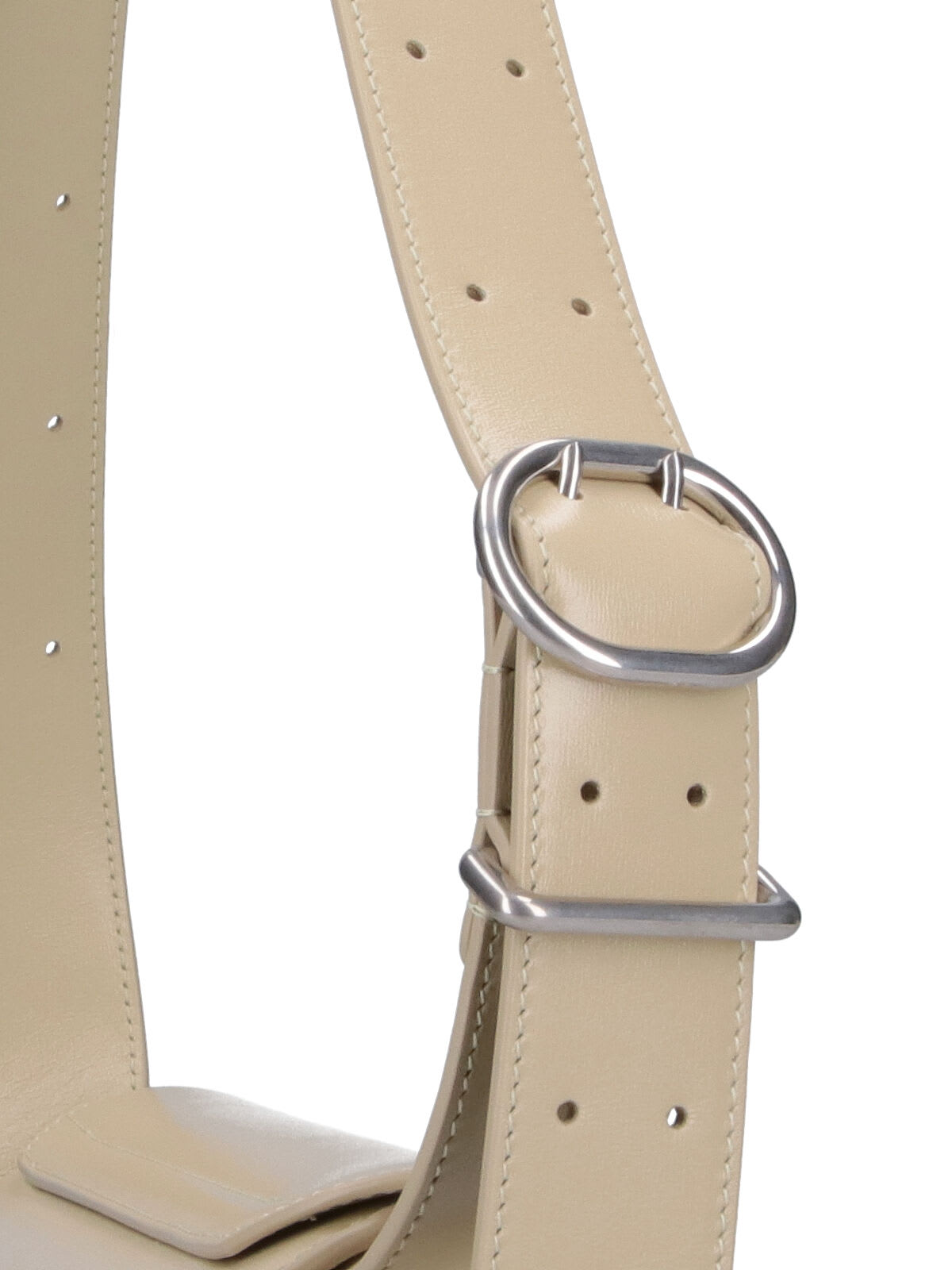 Jil Sander Small Shoulder Bag Cannolo In White