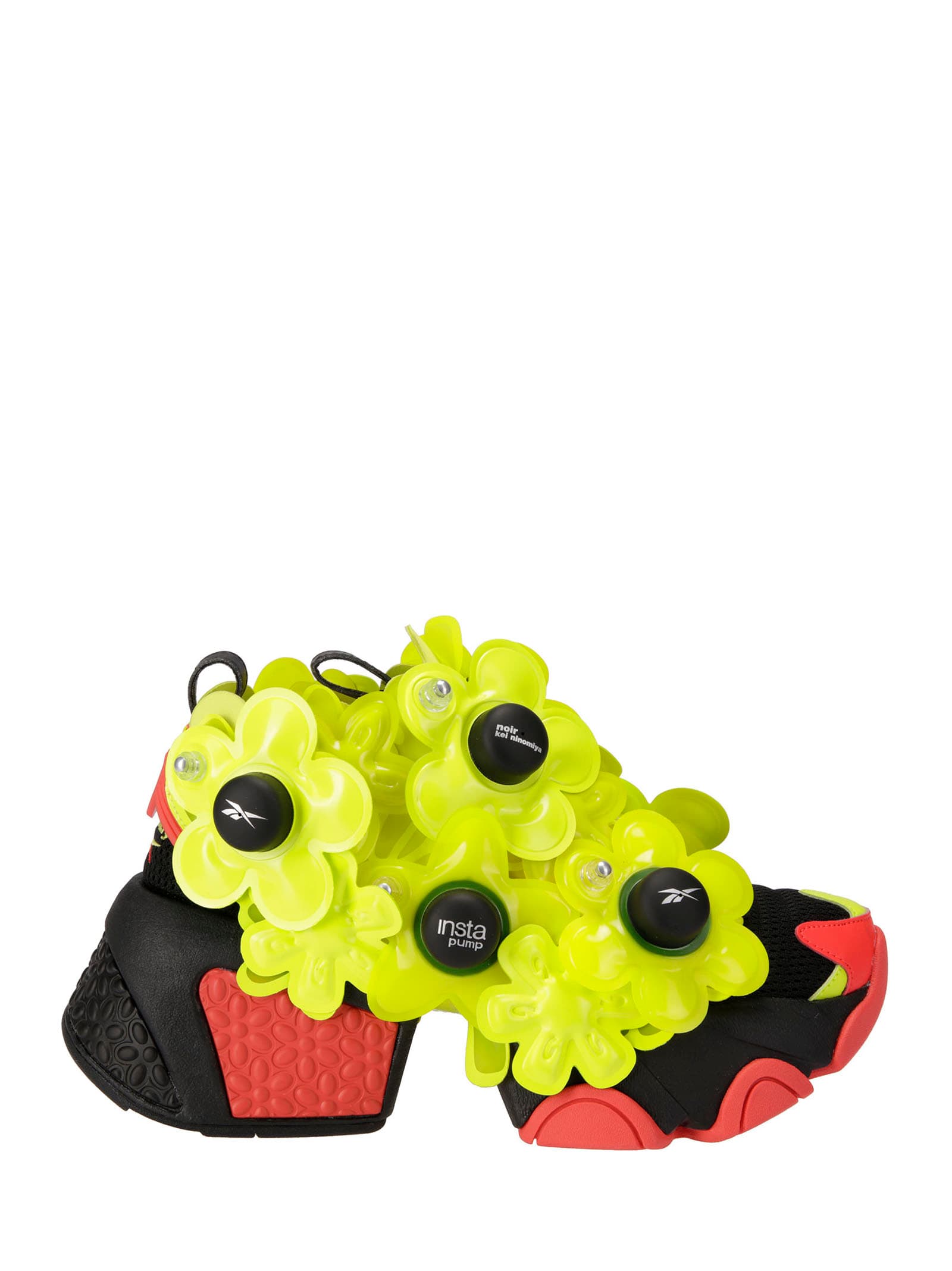 Shop Comme Des Garçons Ladies Shoes X Reebok In Multi