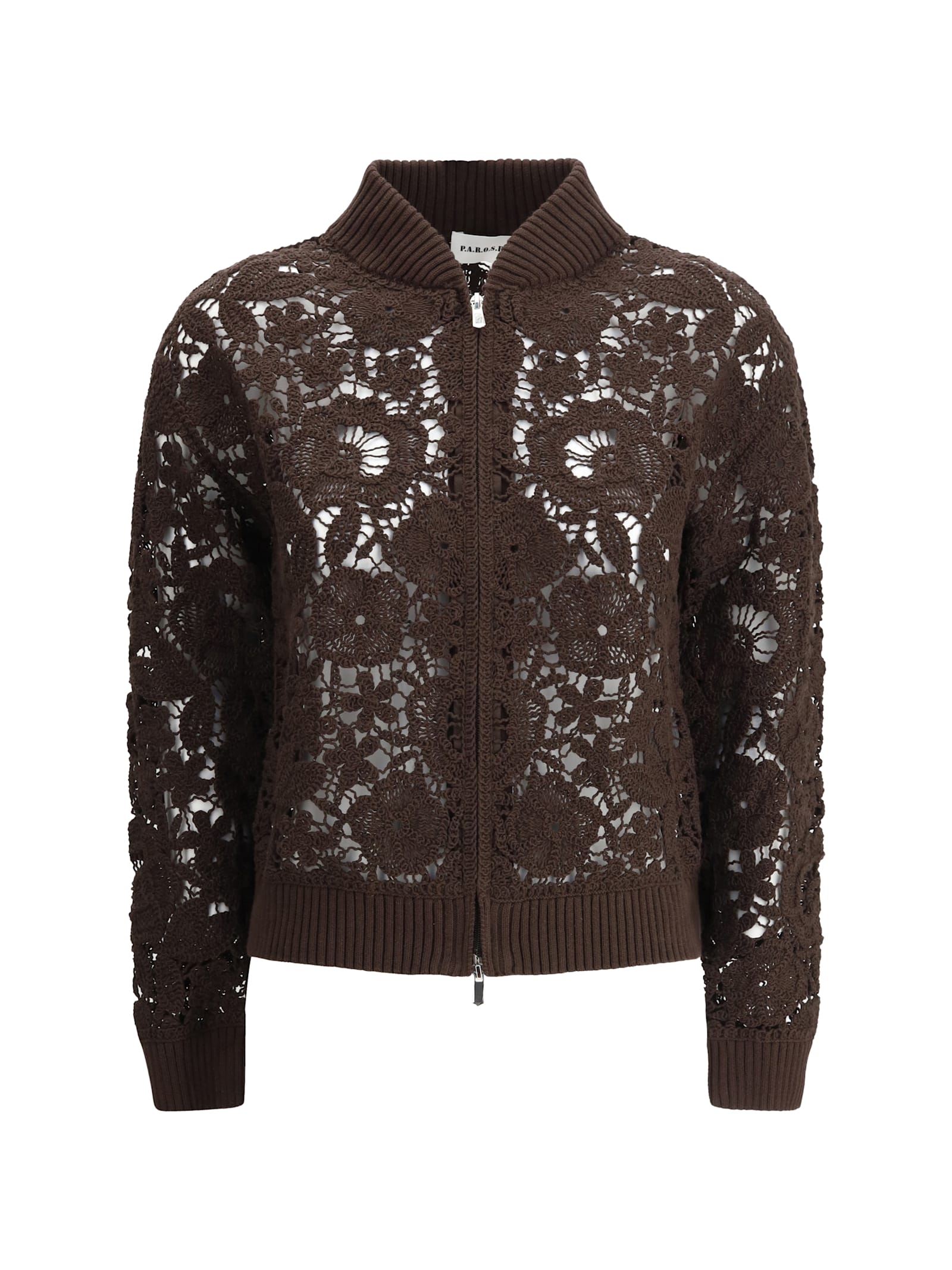P.a.r.o.s.h Handcrafted Bomber Jacket In Testa Di Moro