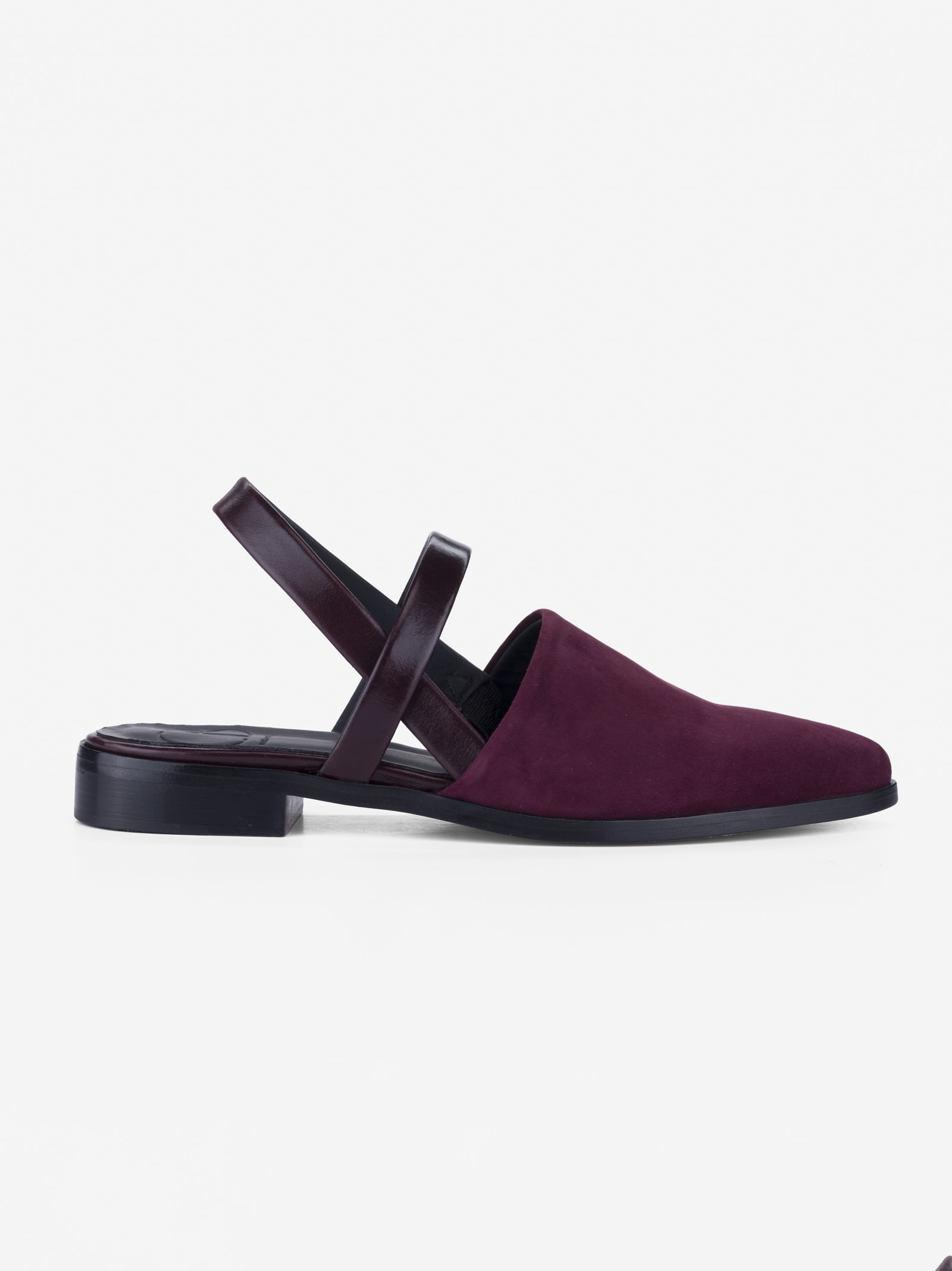 Leather And Suede Flats Vega