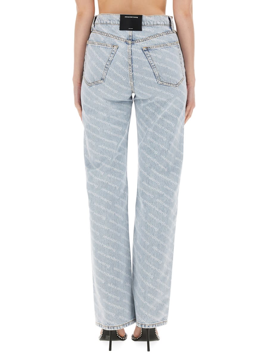 Shop Alexander Wang Relaxed Fit Jeans In Denim