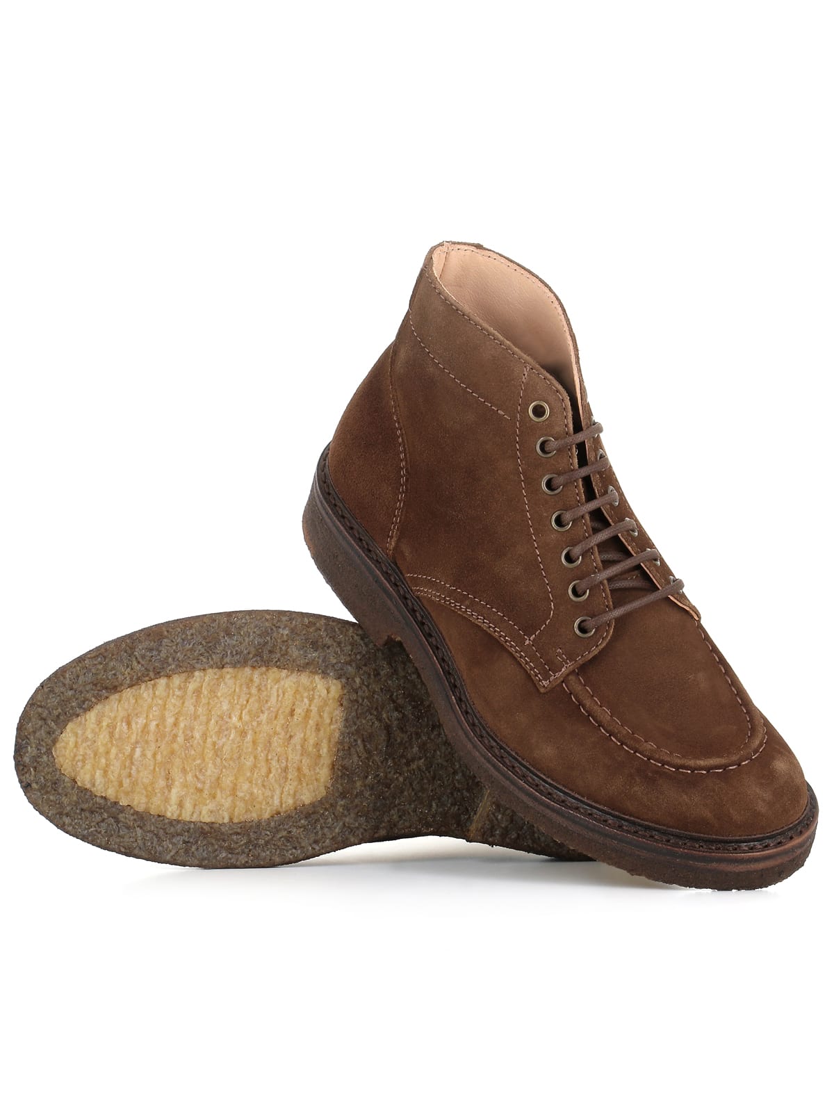 Shop Astorflex Lace-up Boot Nuvoflex In Brown