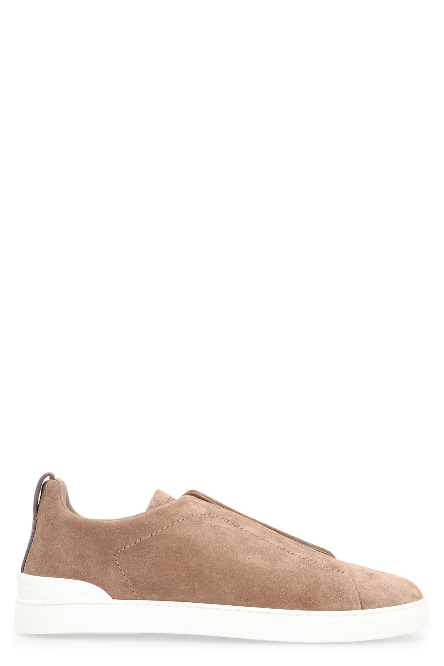 Triple Stitch Suede Sneakers
