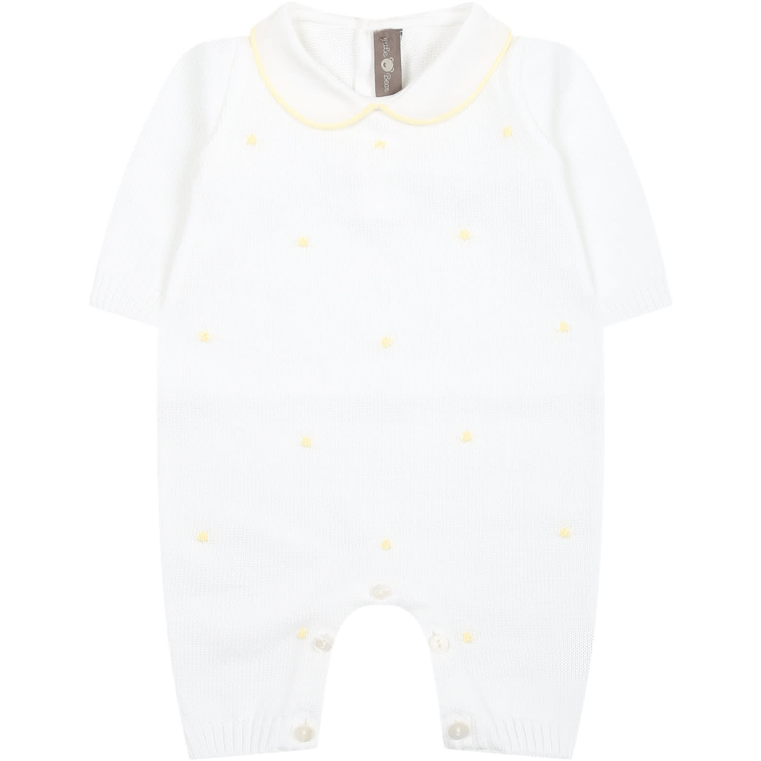 Shop Little Bear White Babygrown For Baby Kids