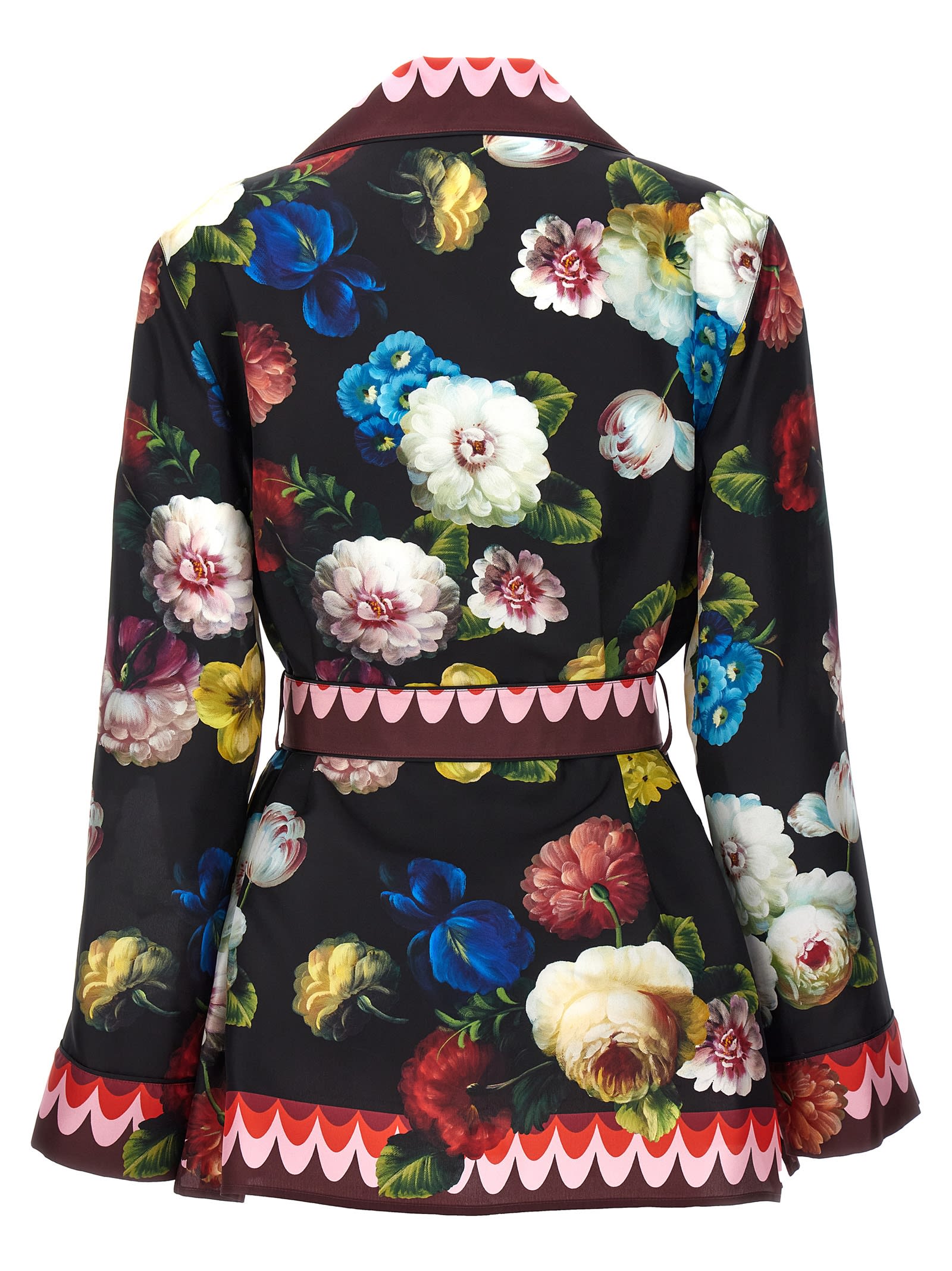Shop Dolce & Gabbana Giardino Shirt In Multicolor