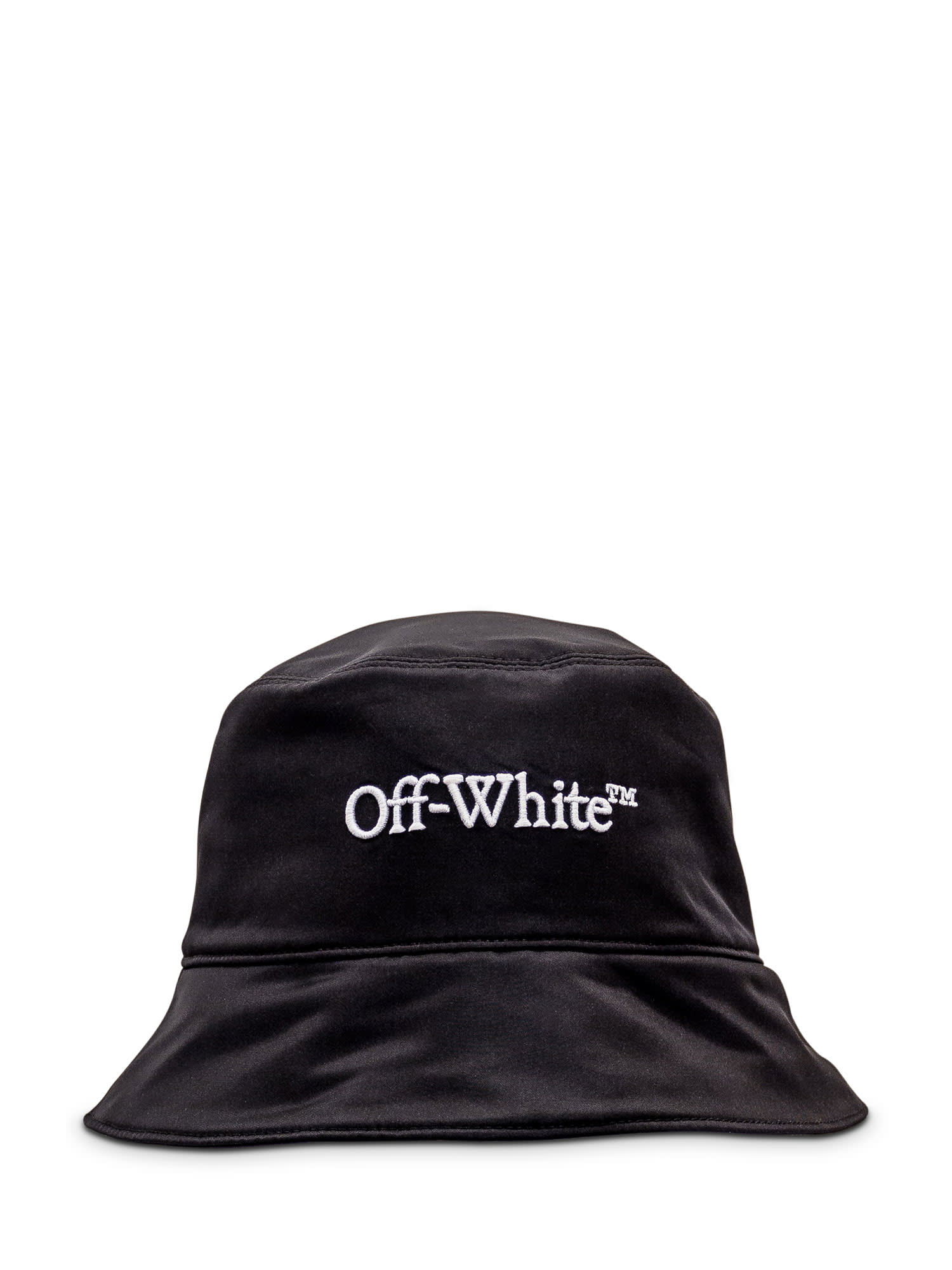 Off-white Hat With Logo In Black White