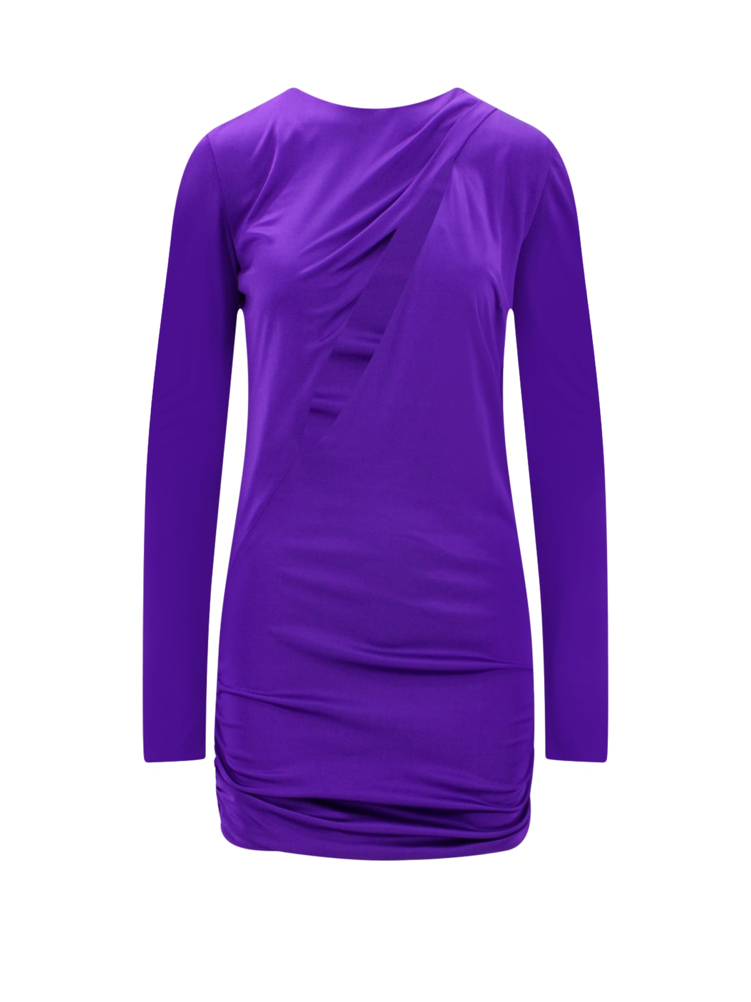 Versace Dress In Purple