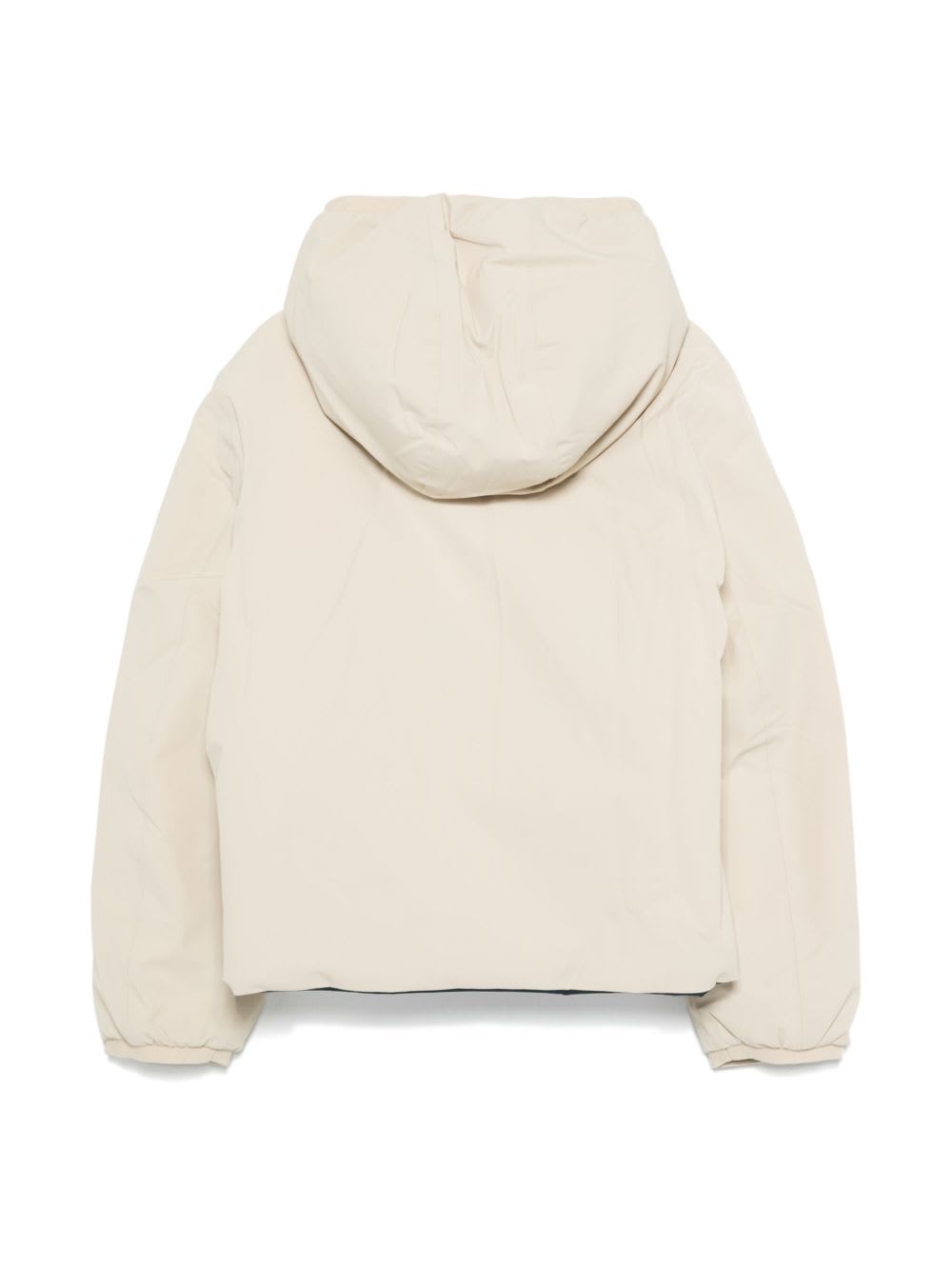 K-way P. Jack St Warm Double Jacket In Beige