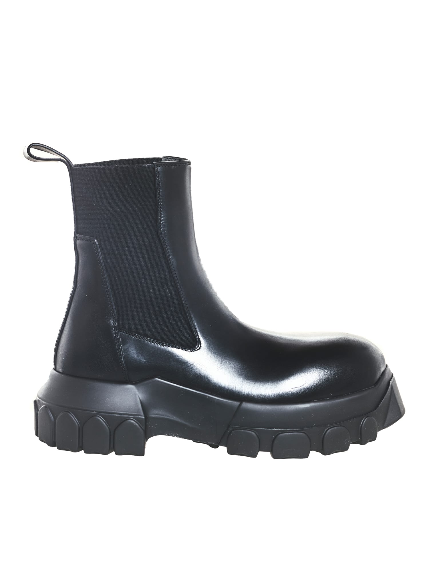 Rick Owens Leather Boots - Beatle Bozo Tractor
