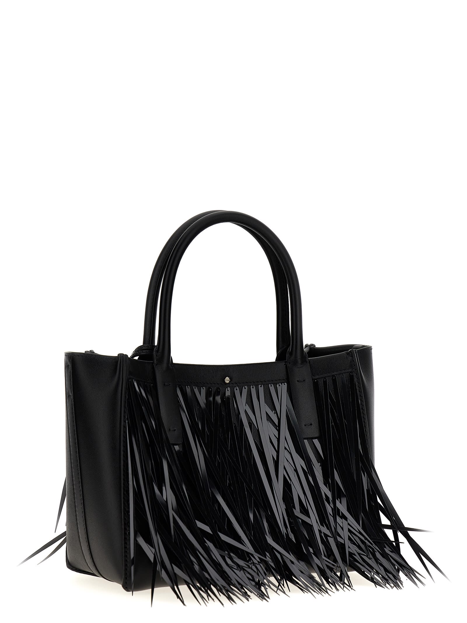 Shop Valentino Shooping  Garavani Small Tote Vlogo In Black