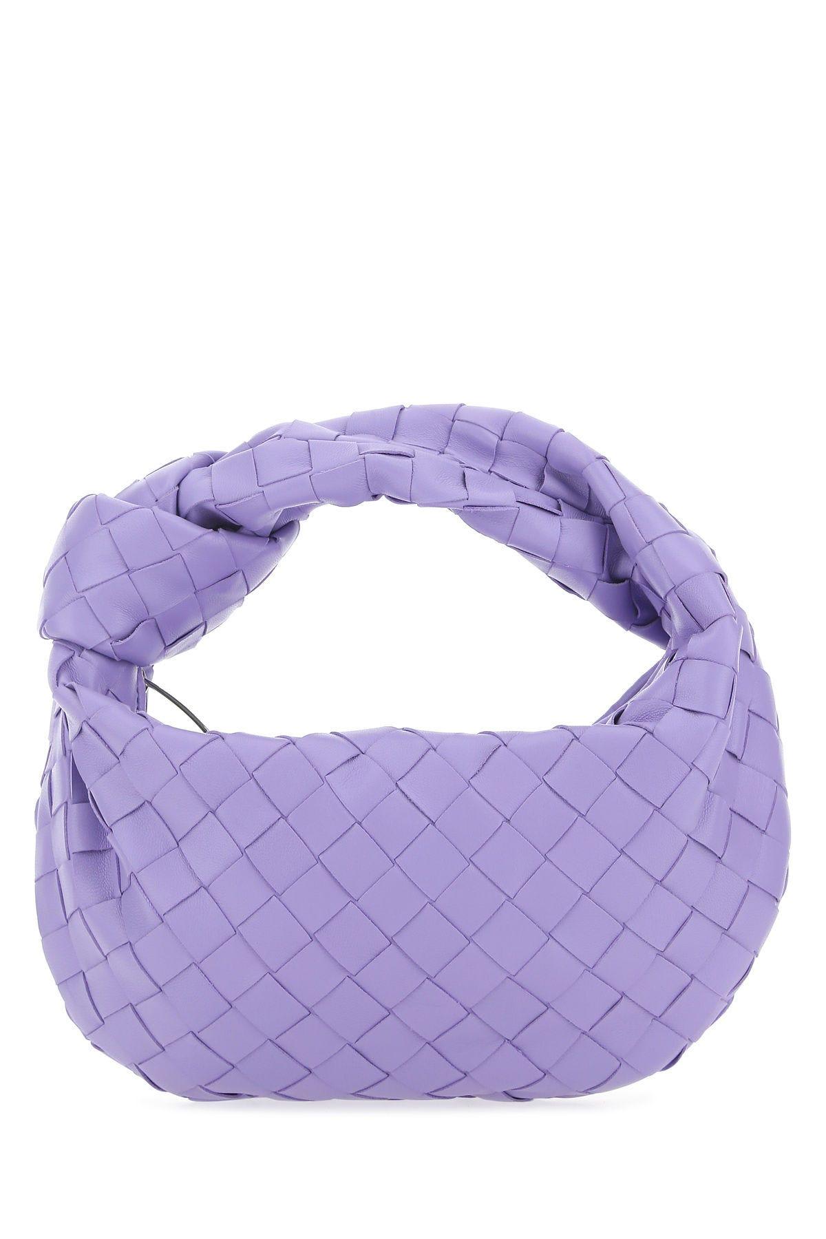 Bottega Veneta Lilac Nappa Leather Mini Jodie Handbag