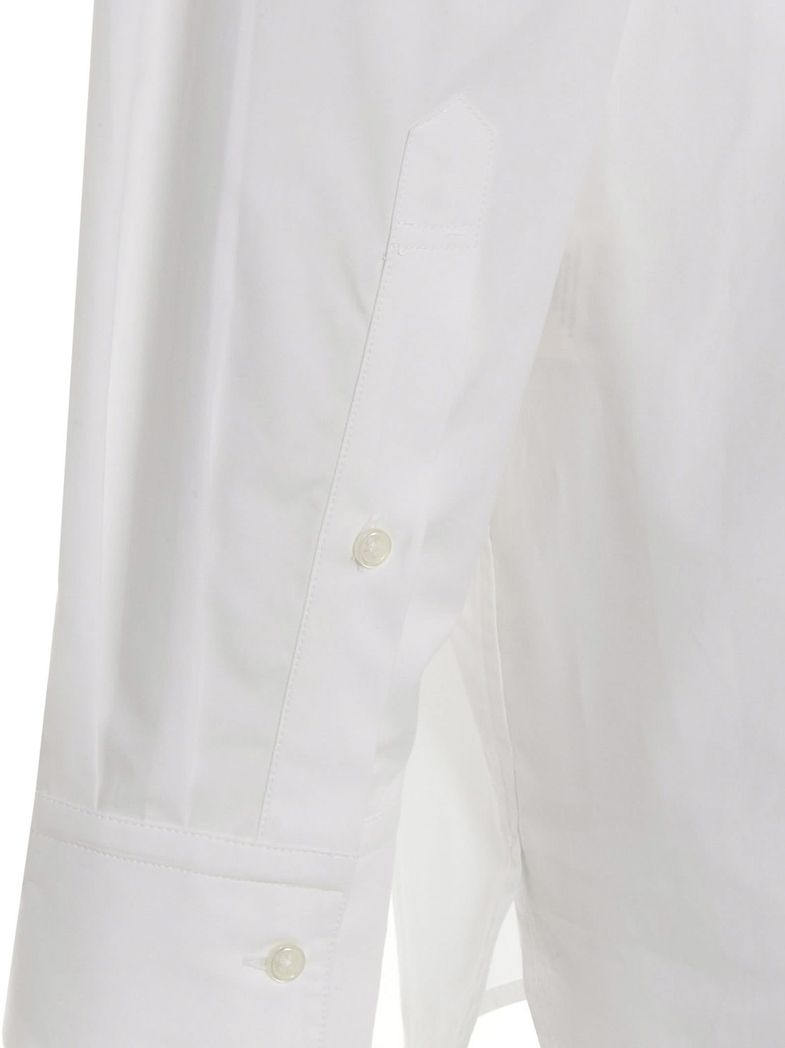 Shop Loulou Studio Espanto Shirt In White