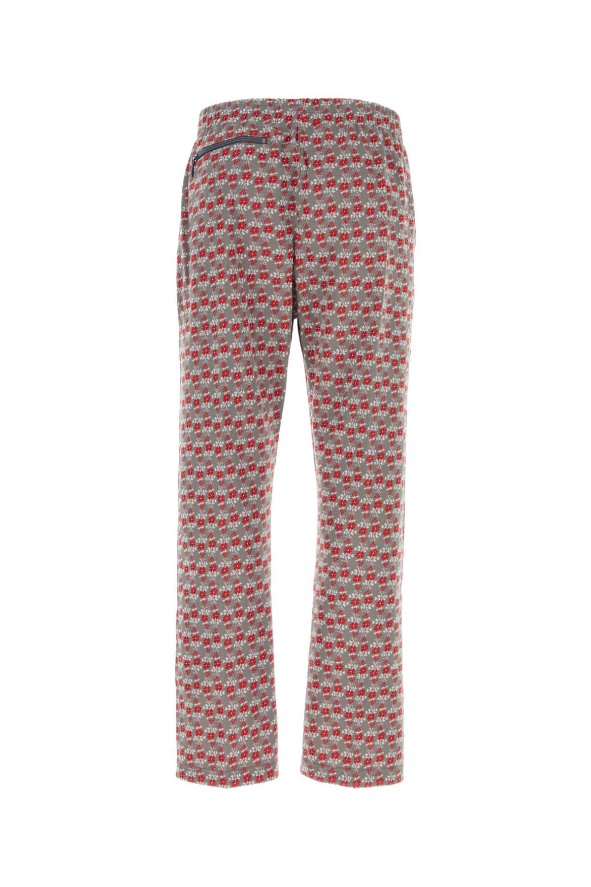 Needles Embroidered Polyester Pant In Aflower