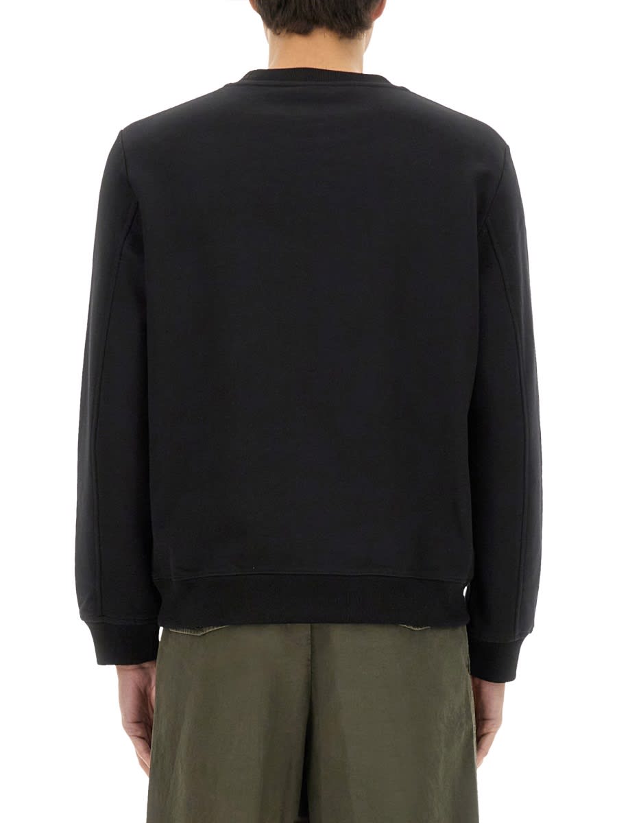 Dries Van Noten Regular Fit Sweatshirt In Black