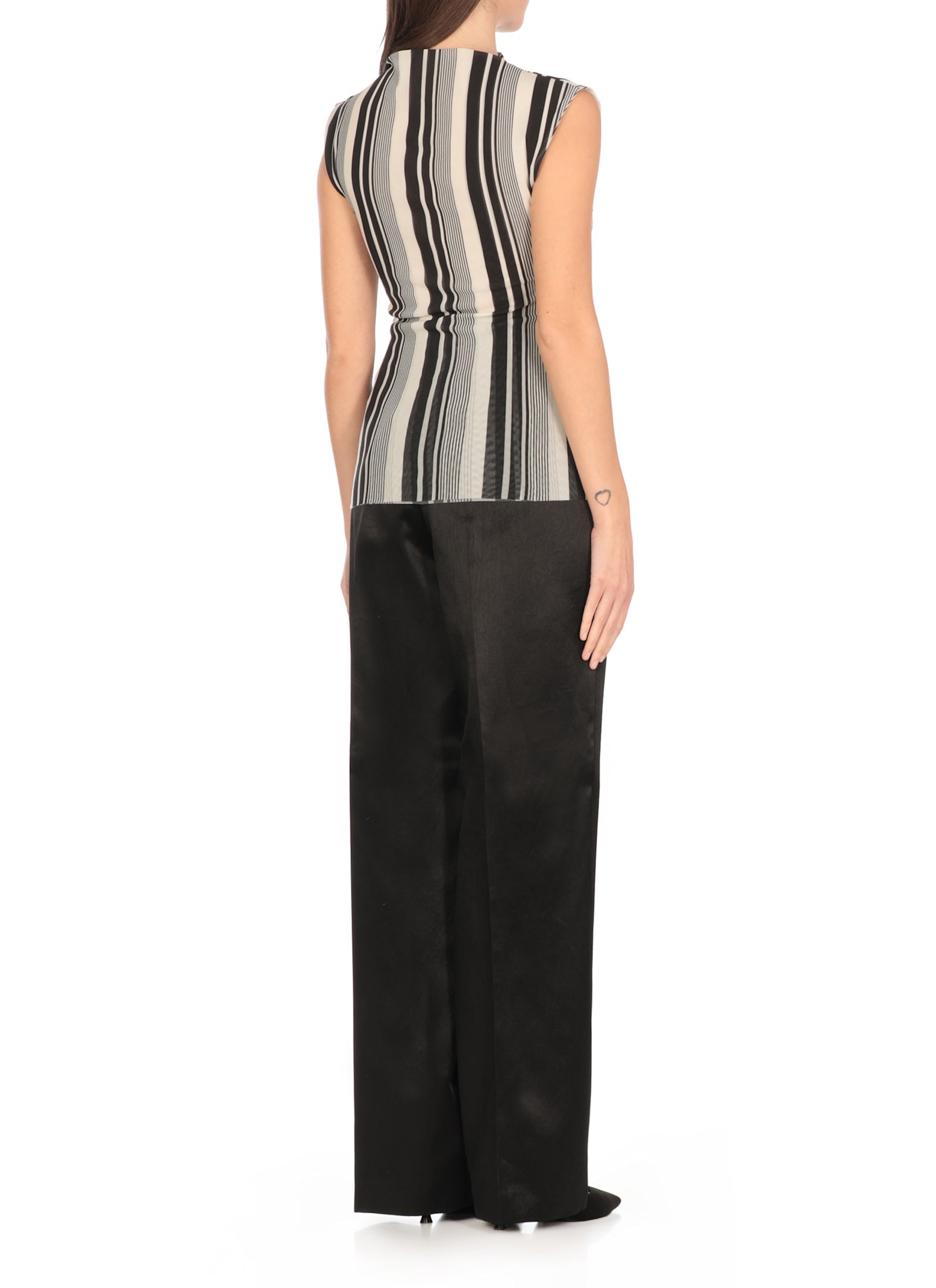PHILOSOPHY DI LORENZO SERAFINI STRIPED TOP
