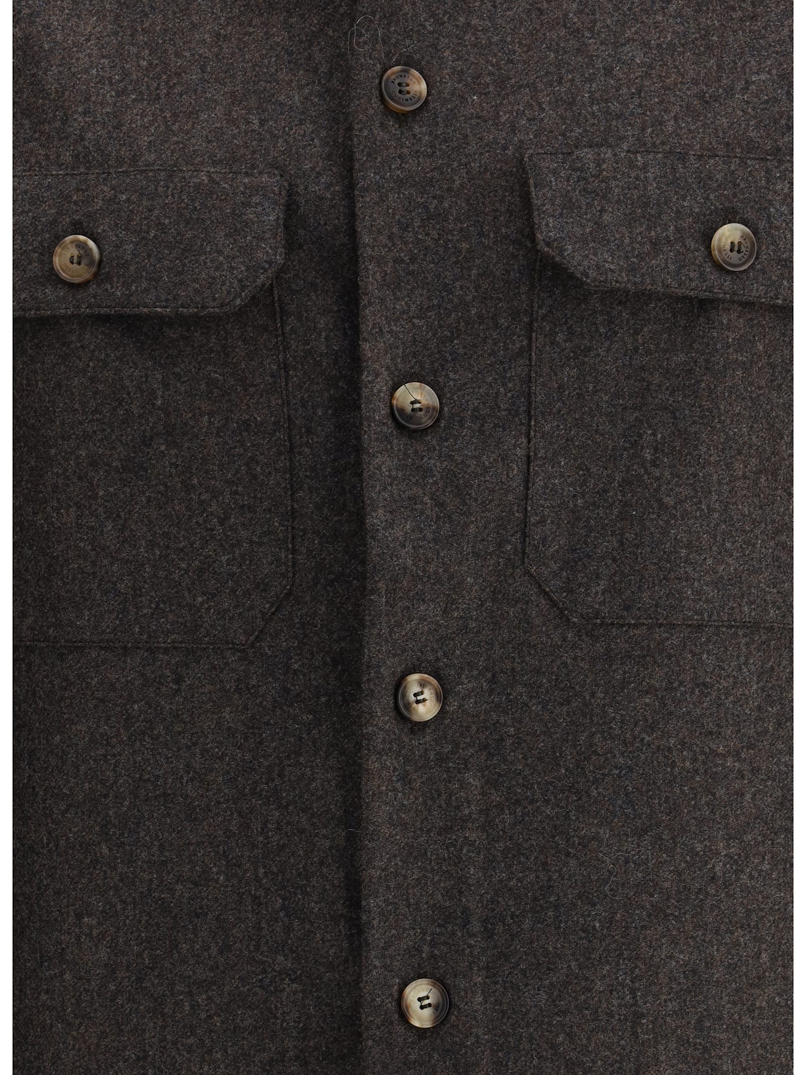 Brunello Cucinelli Shirt In Black