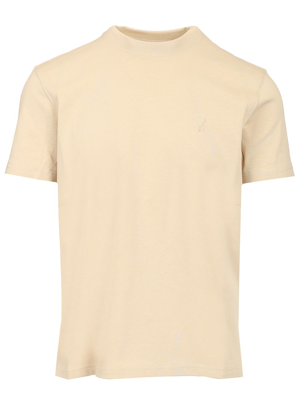 Beige Cotton ami De Coeur T-shirt