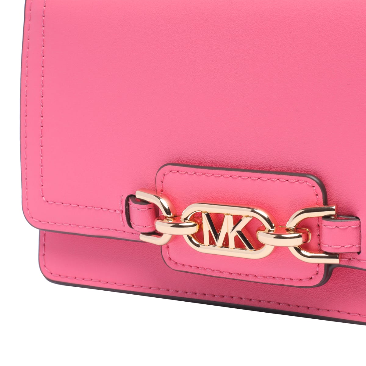 Shop Michael Michael Kors Heather Crossbody Bag In Pink
