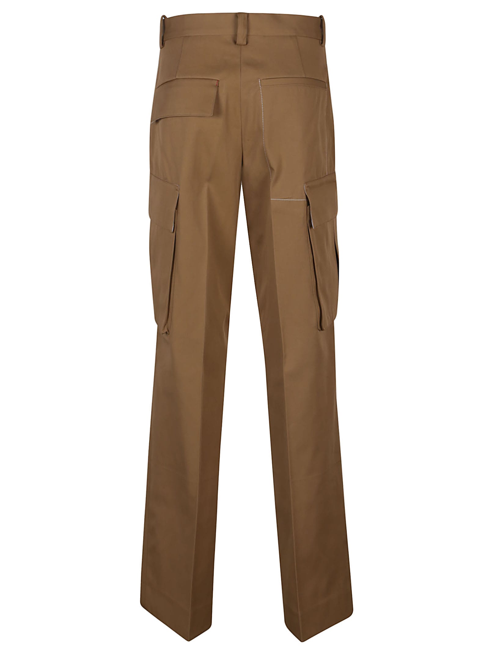 Shop Victoria Beckham Relaxed Cargo Pant In Tobacco