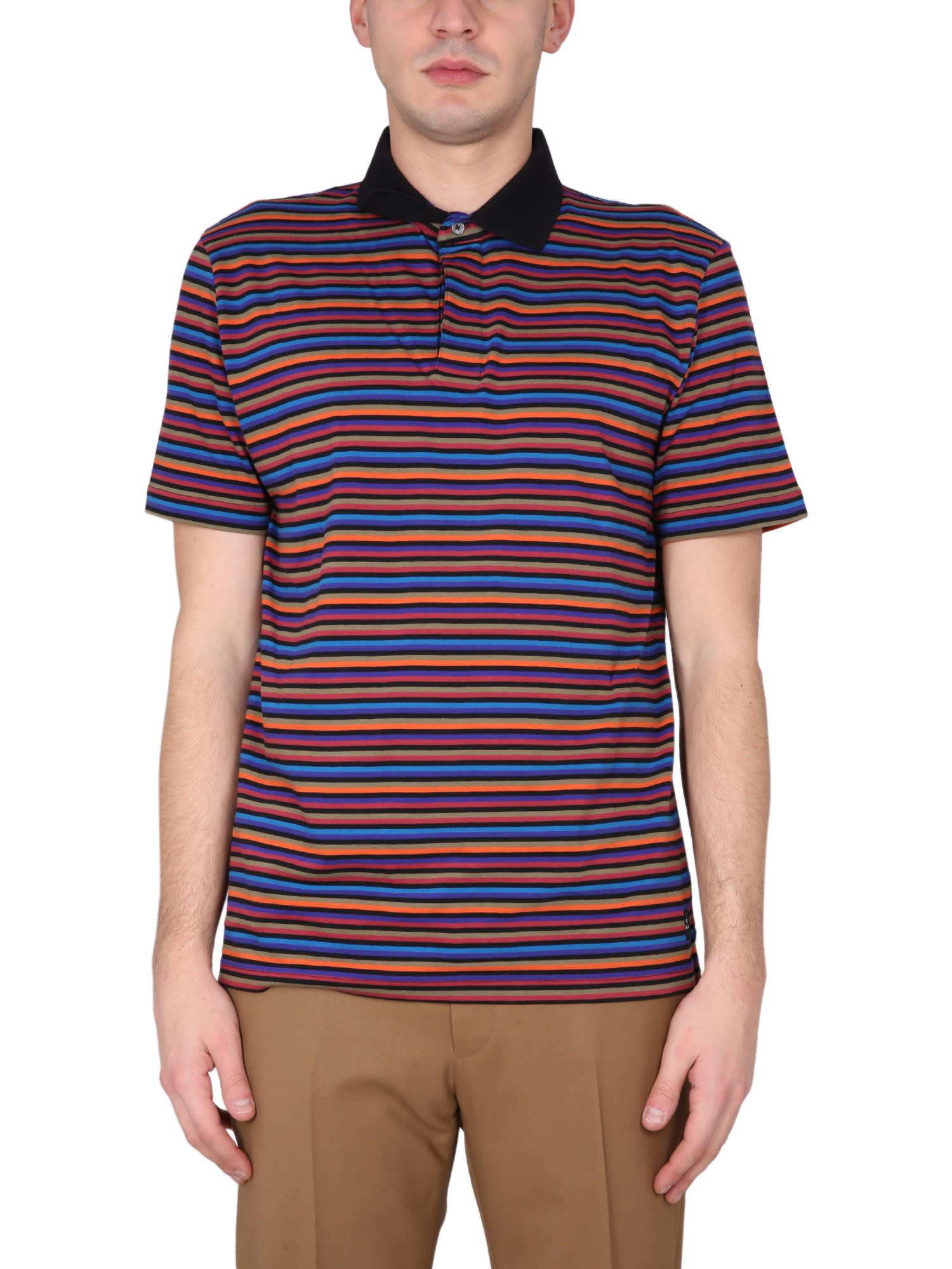 PS BY PAUL SMITH STRIPED POLO.