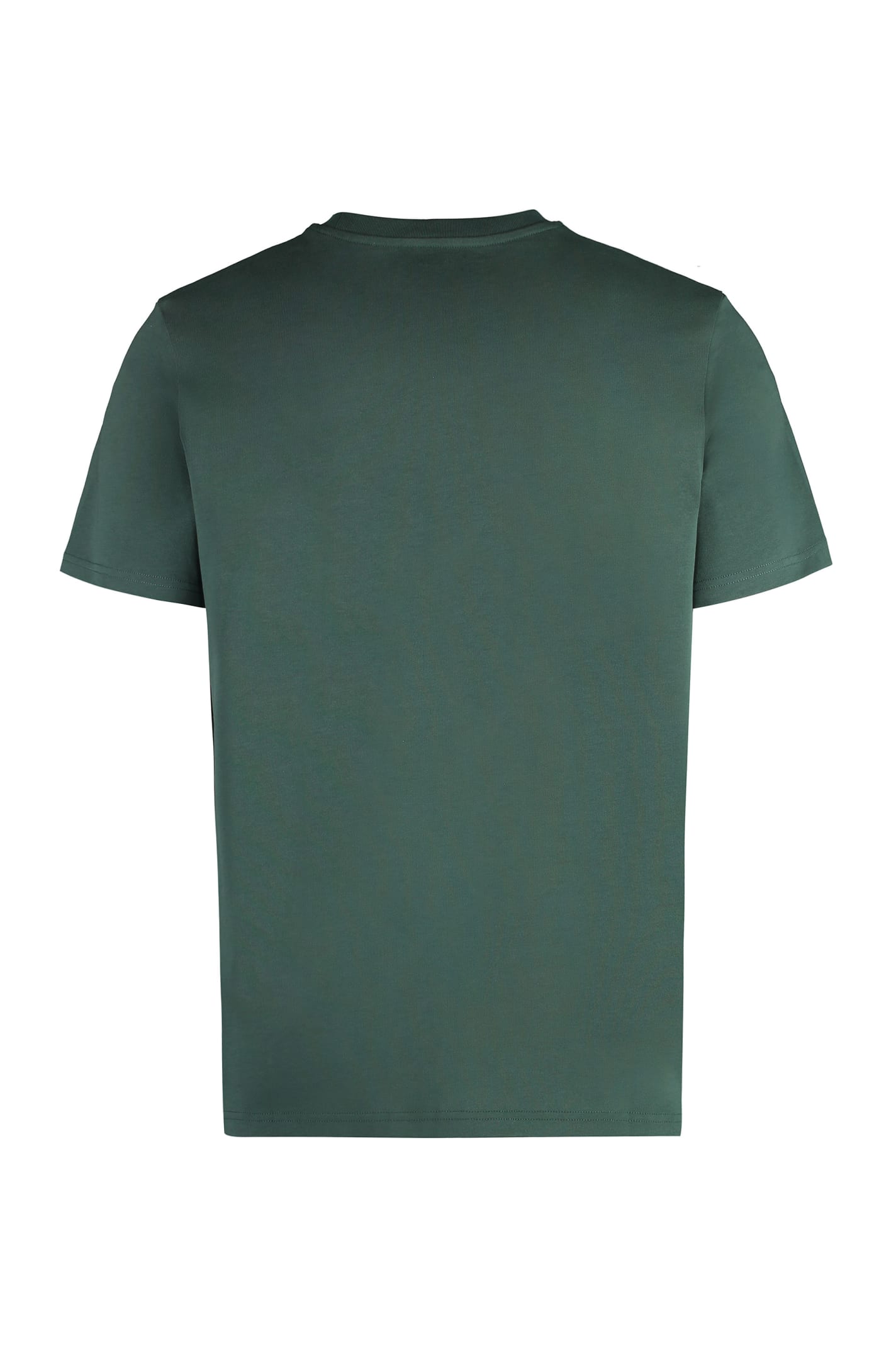 Shop Apc Raymond Cotton Crew-neck T-shirt In Green