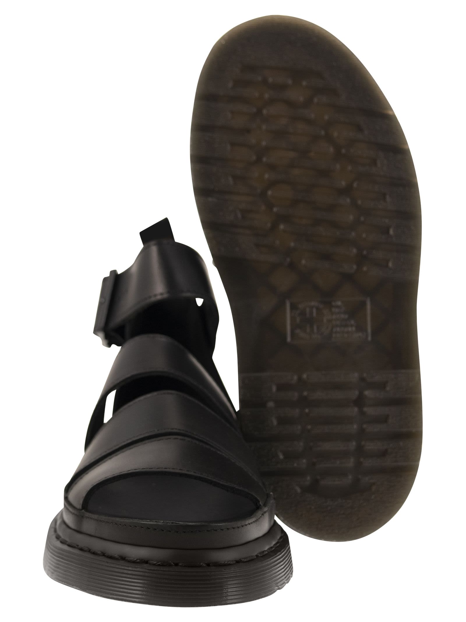 Shop Dr. Martens' Clarissa Ii - Gladiator Sandal In Black