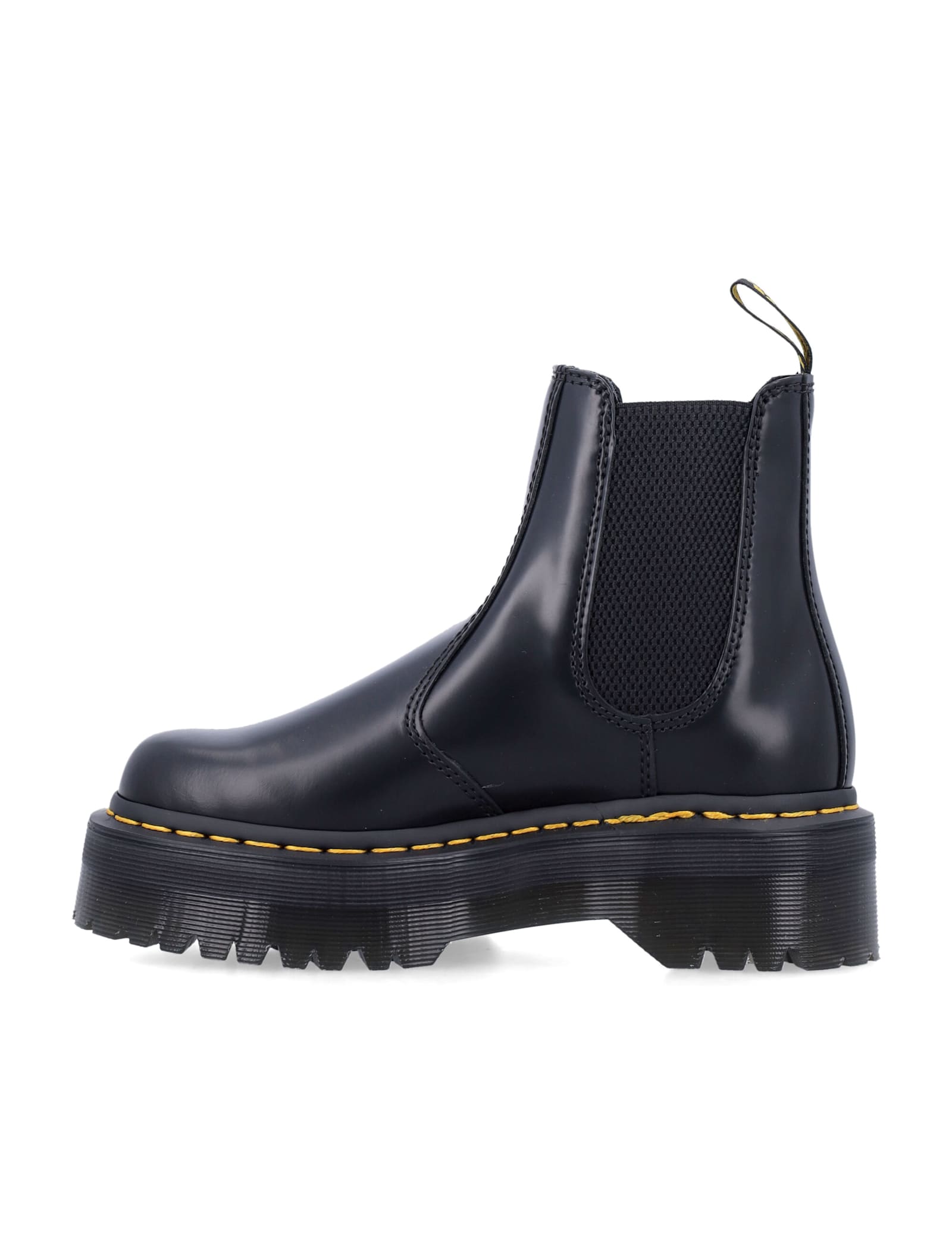 Shop Dr. Martens' 2976 Beatle Quad Boots In Black