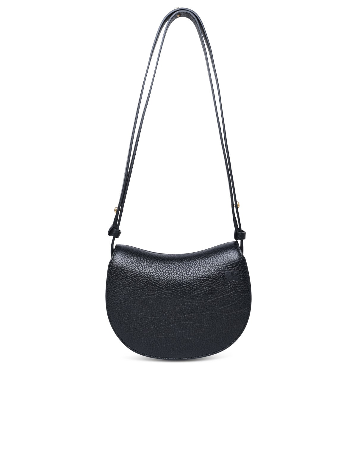 Shop Burberry Rocking Horse Mini Bag In Black Leather