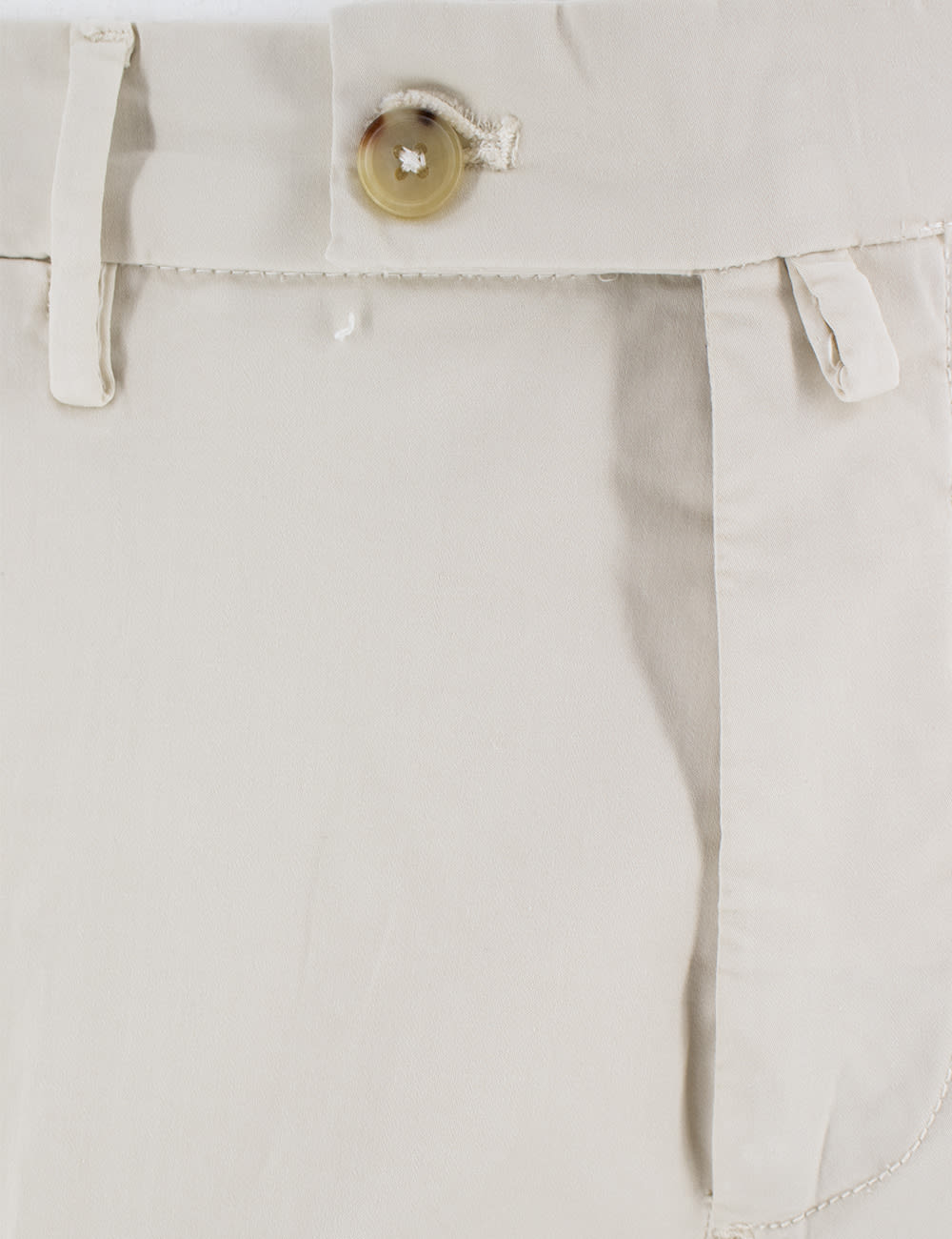 Shop Luigi Borrelli Trousers In Off White