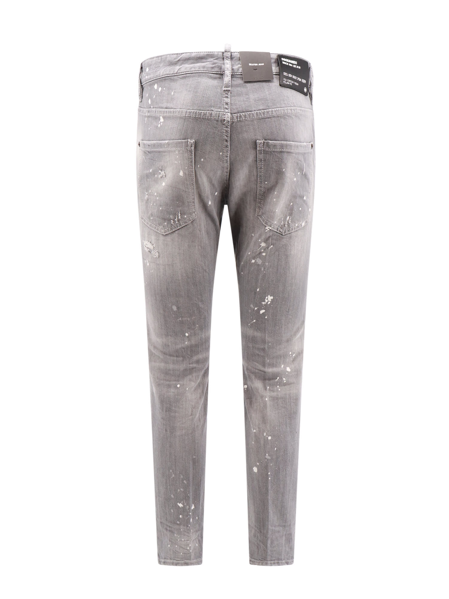 Shop Dsquared2 Skater Jean Jeans In Grey