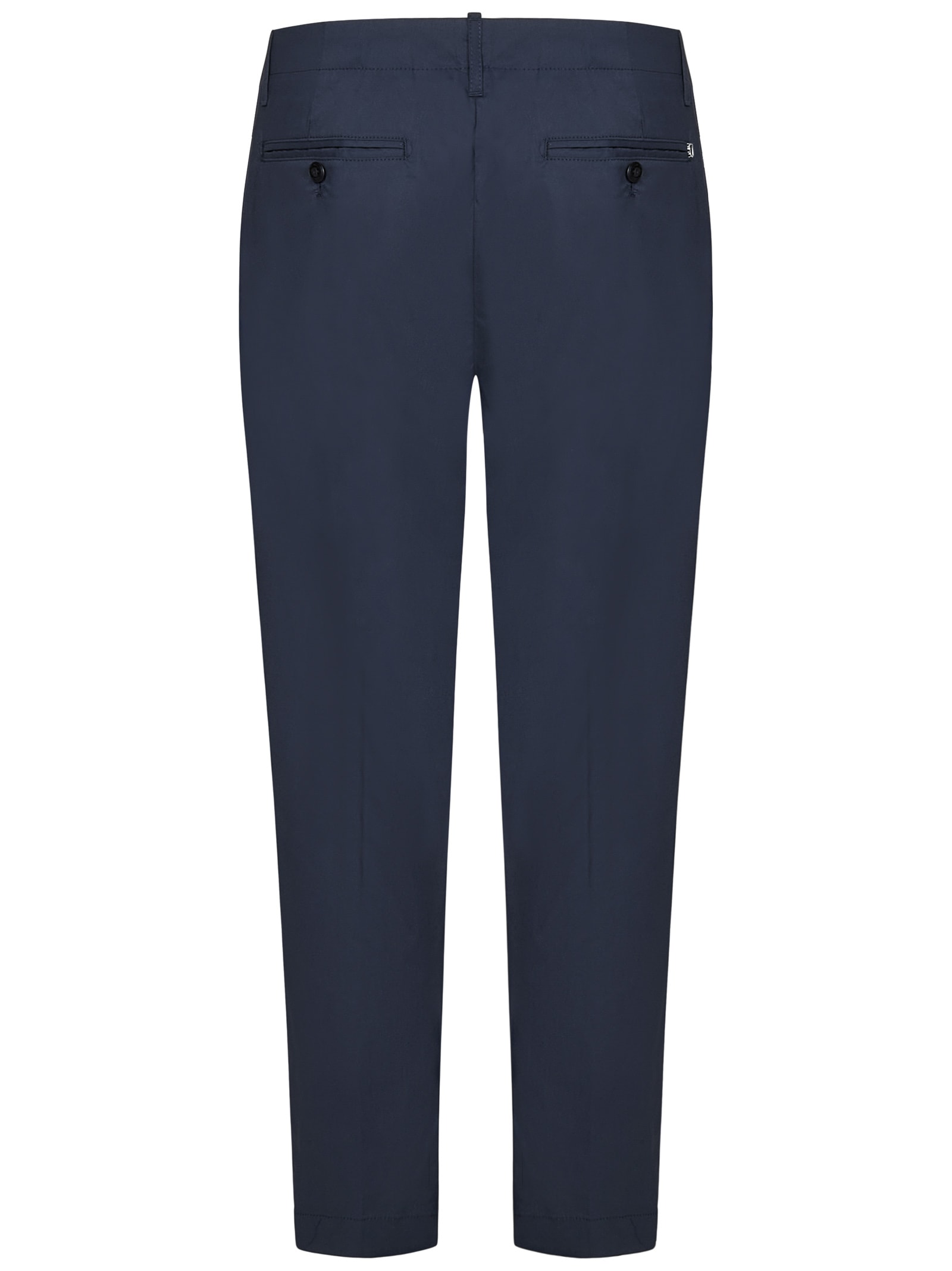 Shop Dondup Ben Trousers In Blue