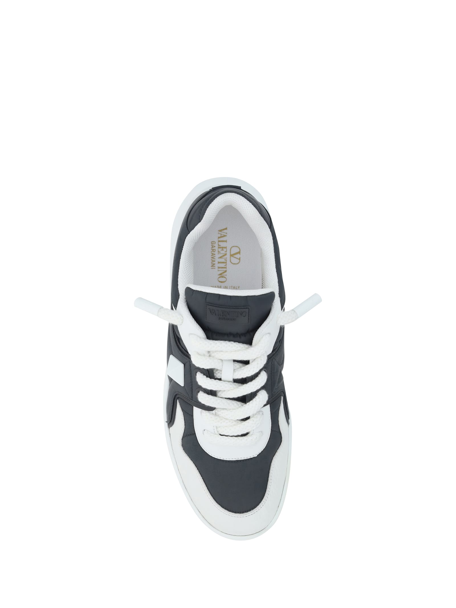 Shop Valentino Sneaker In Bianco/dark Grey/bianco/bianco/bianco