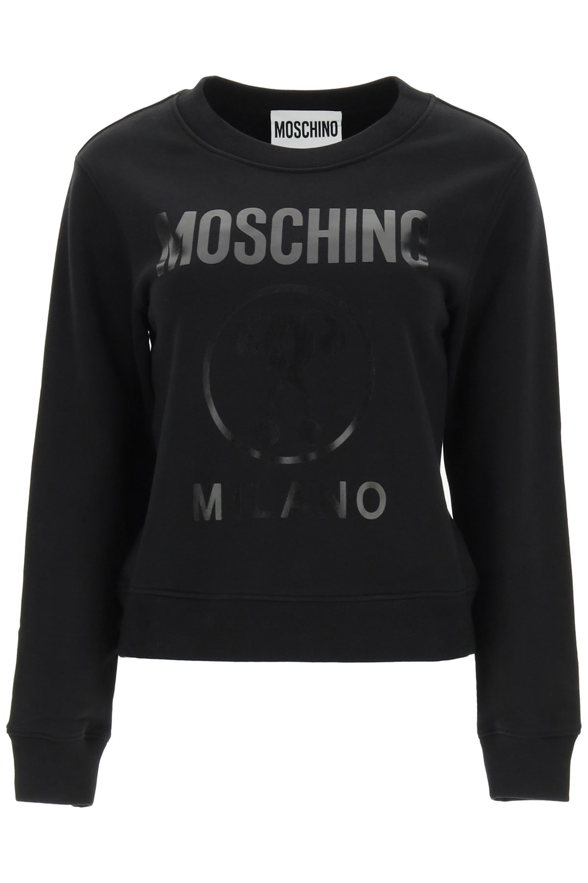Moschino Milano Logo Print Sweatshirt