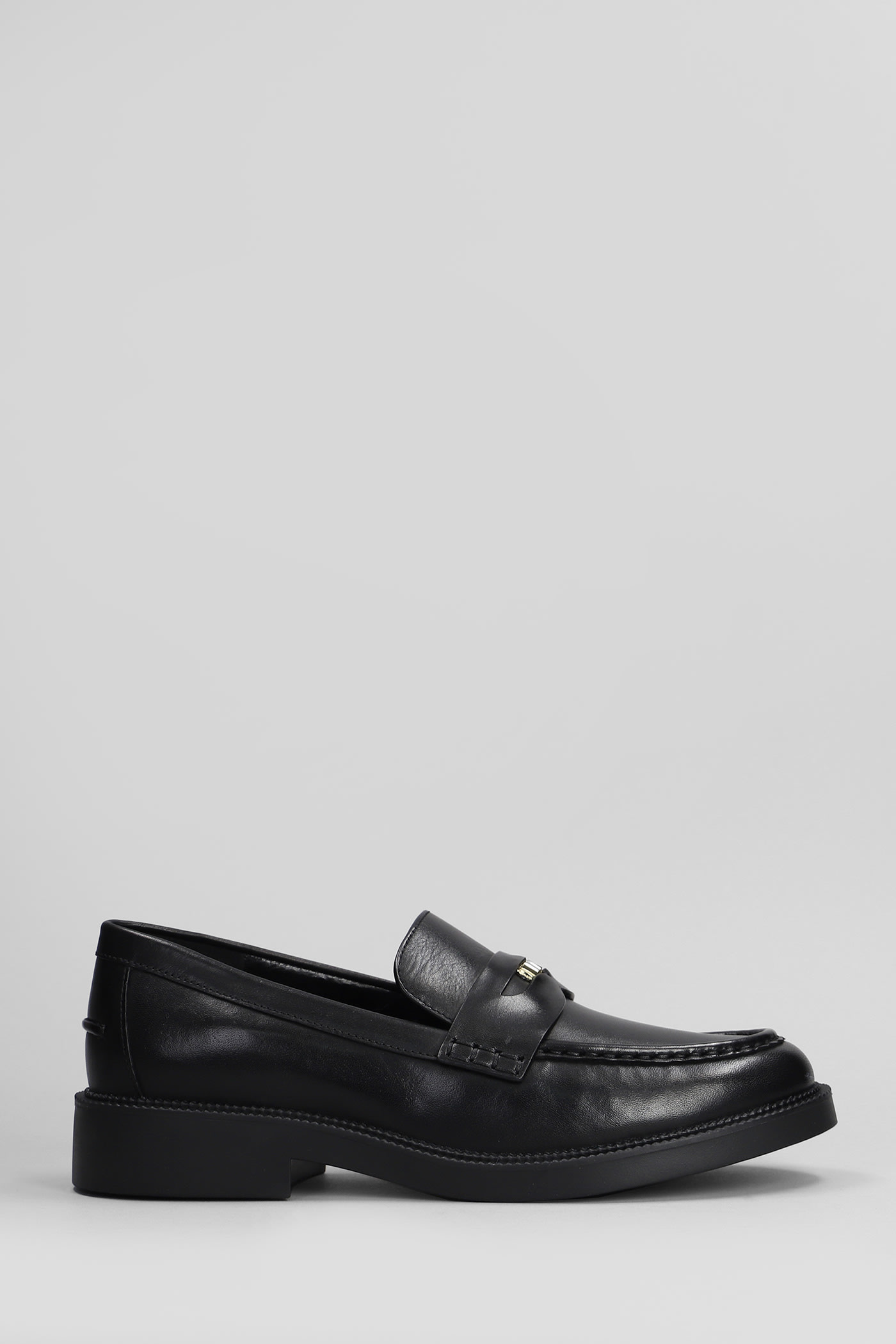 Michael Kors Eden Loafer Loafers In Black Leather