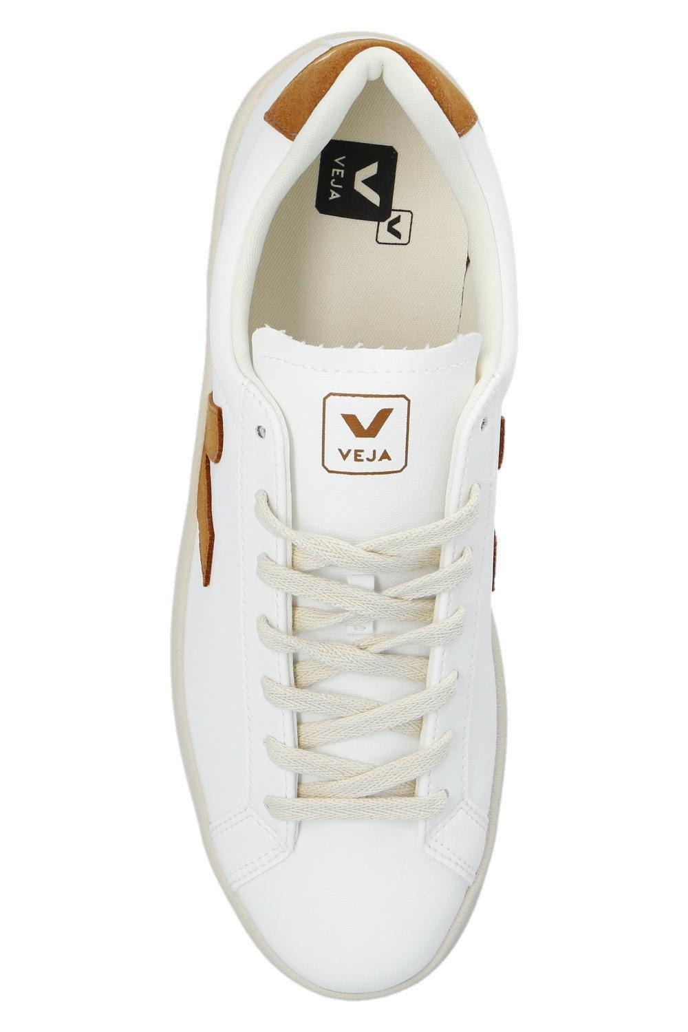 Veja Urca Cwl Lace-up Sneakers In White Camel