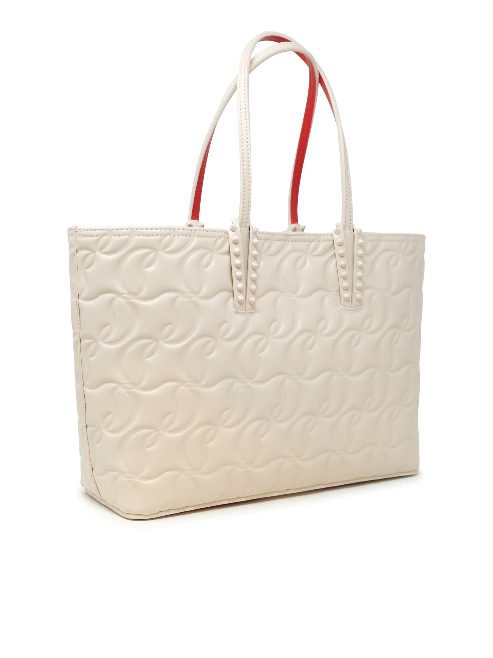 Shop Christian Louboutin Leche Nappa Cabata Small Bag