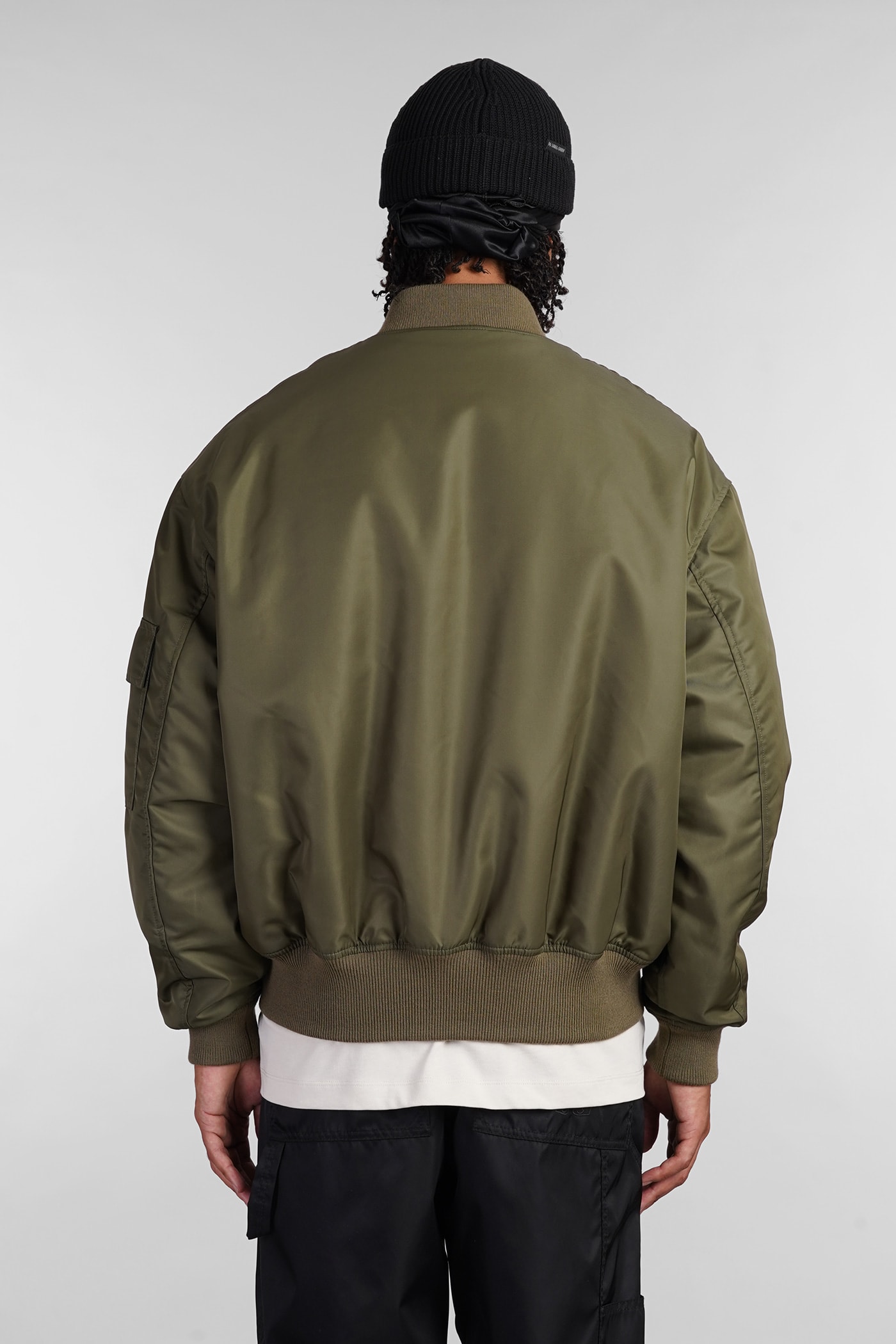 Shop 44 Label Group Bomber In Green Polyamide