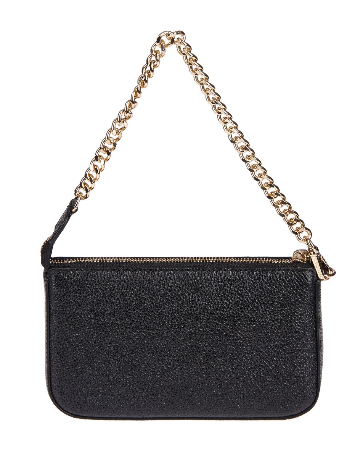 Michael Michael Kors Jet Set Logo Plaque Clutch Bag
