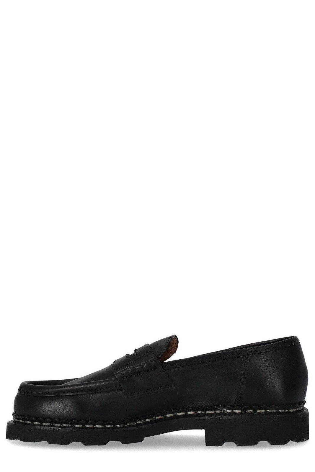 Shop Paraboot Reims Marche Slip-on Loafers In Nero