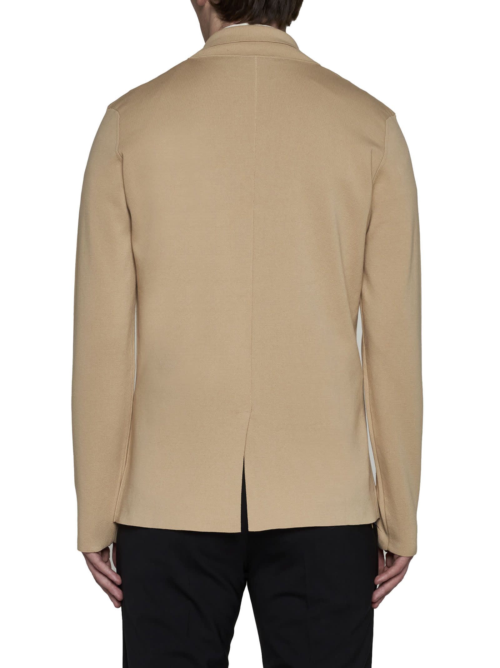 Shop Roberto Collina Cardigan In Sand