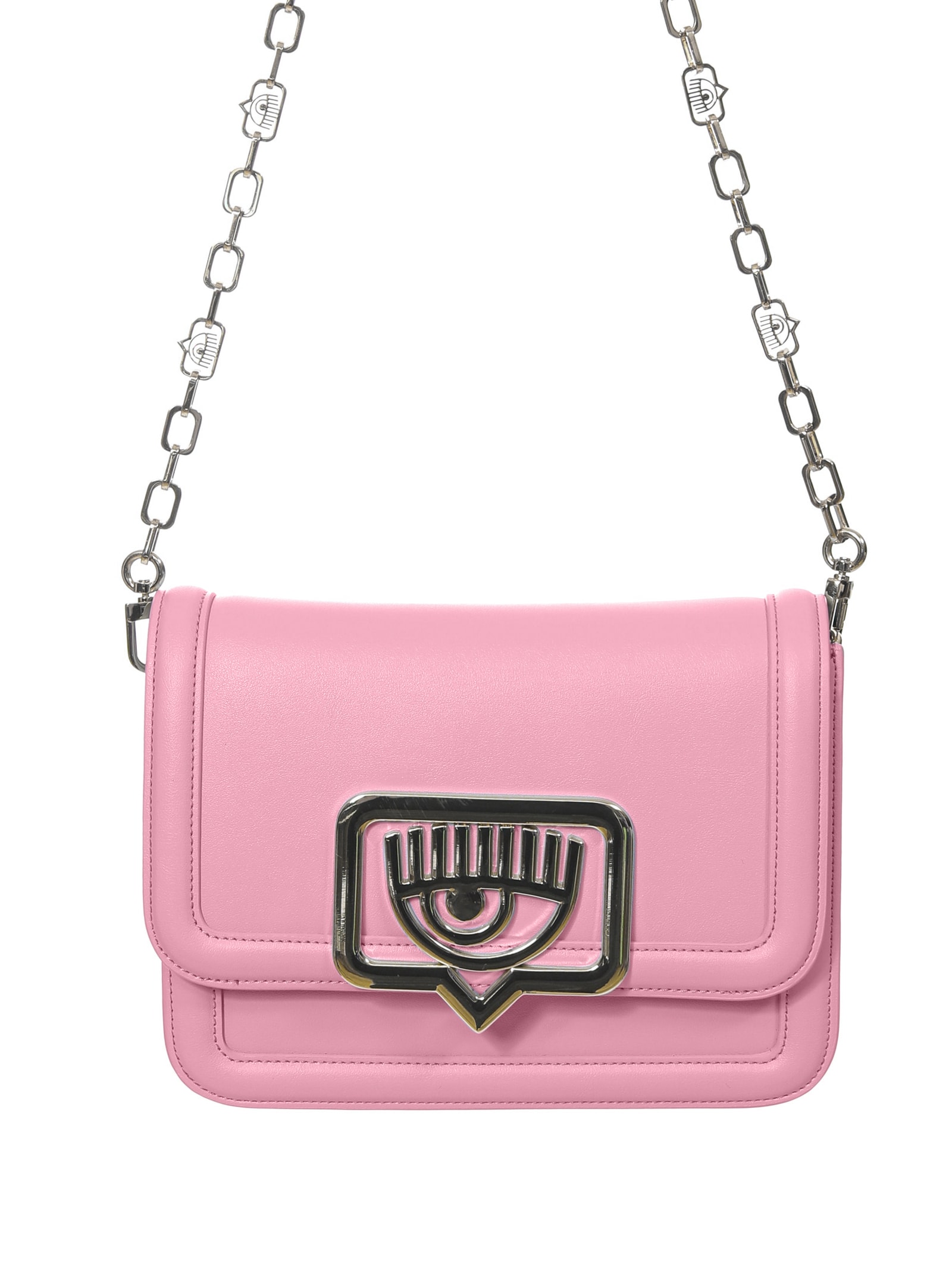 Shop Chiara Ferragni Pink Shoulder Bag