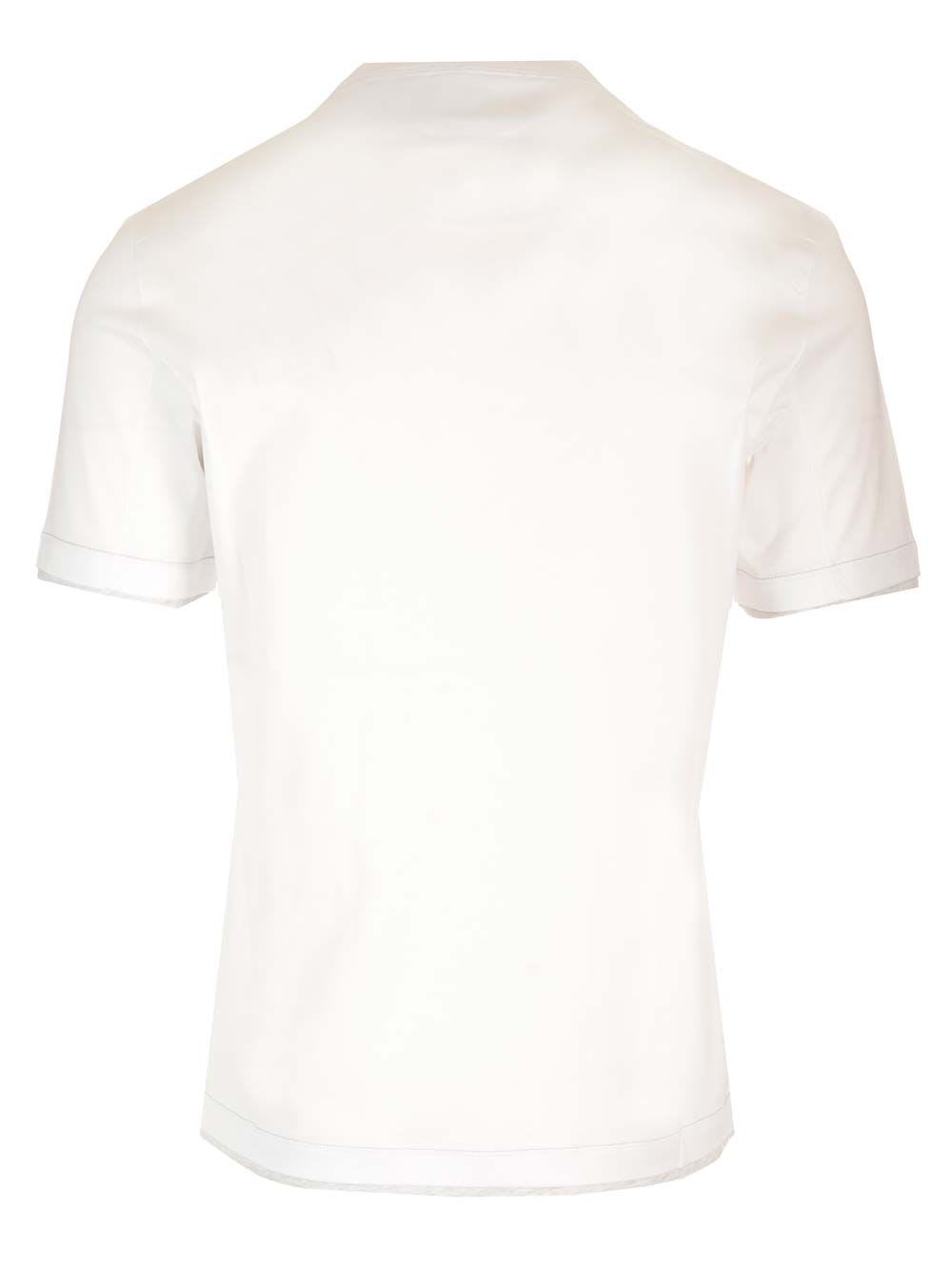 Shop Brunello Cucinelli Jersey T-shirt In White