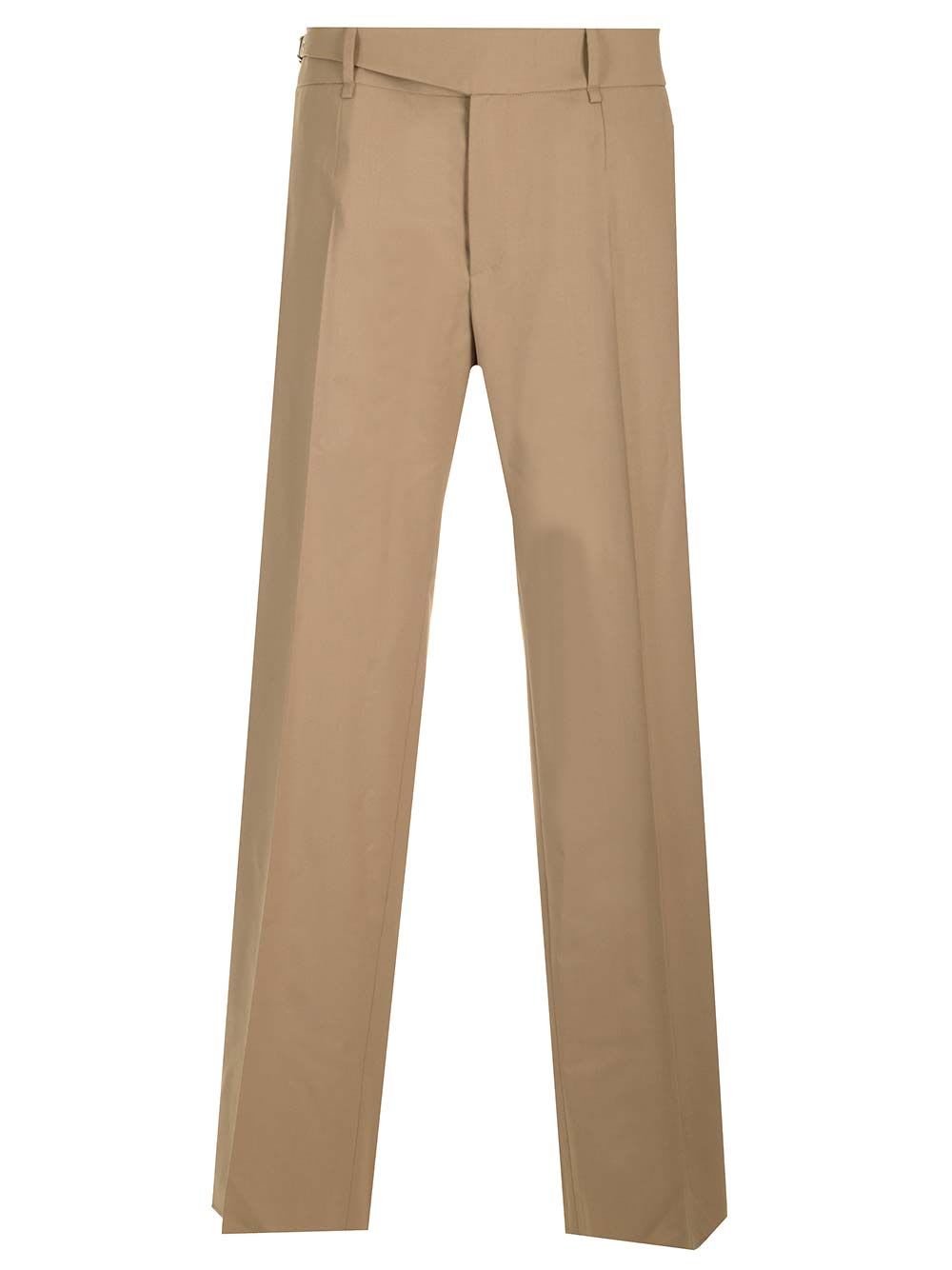 Shop Dolce & Gabbana Tailored Trousers In Make Up Scuro