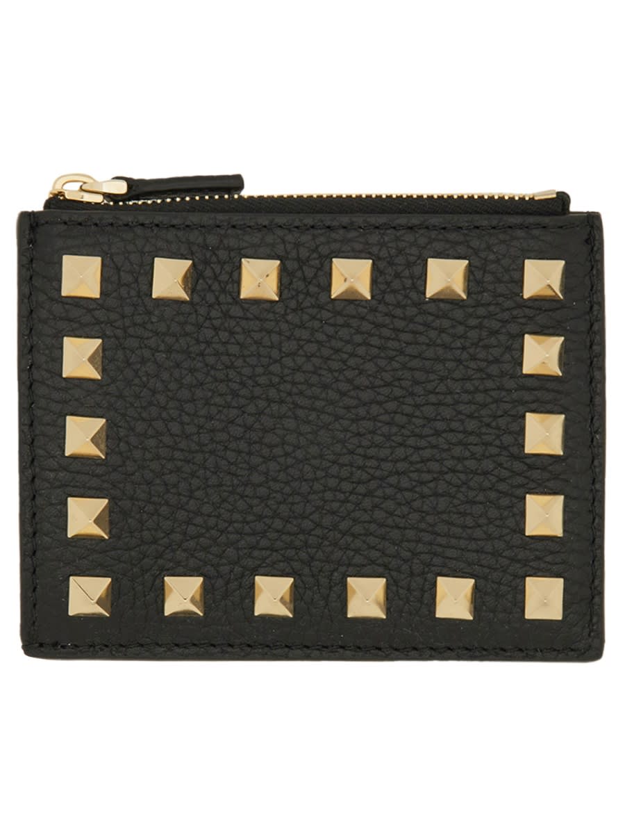 Valentino Garavani Rockstud Flap Wallet