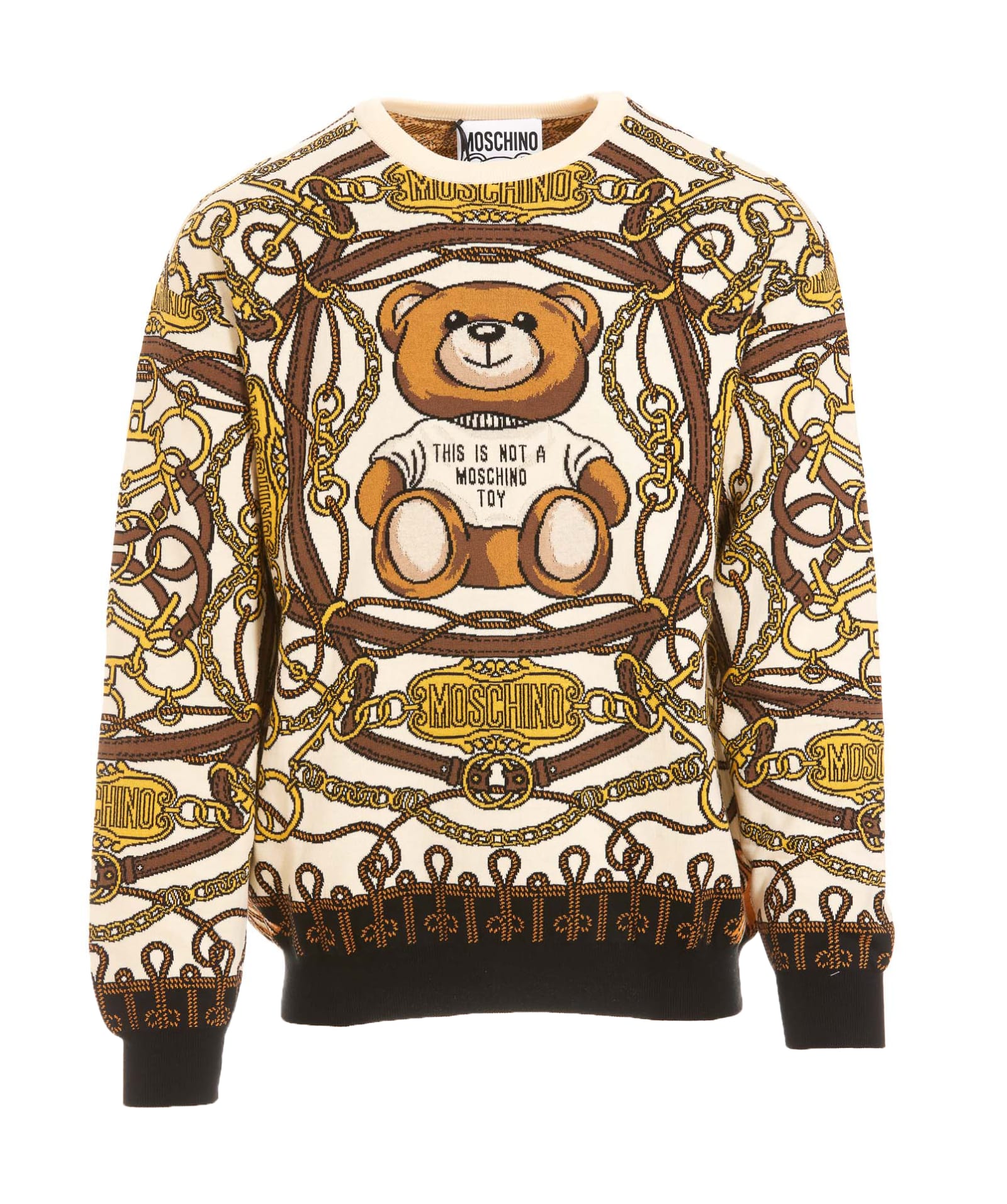Moschino Teddy Bear Logo Sweater