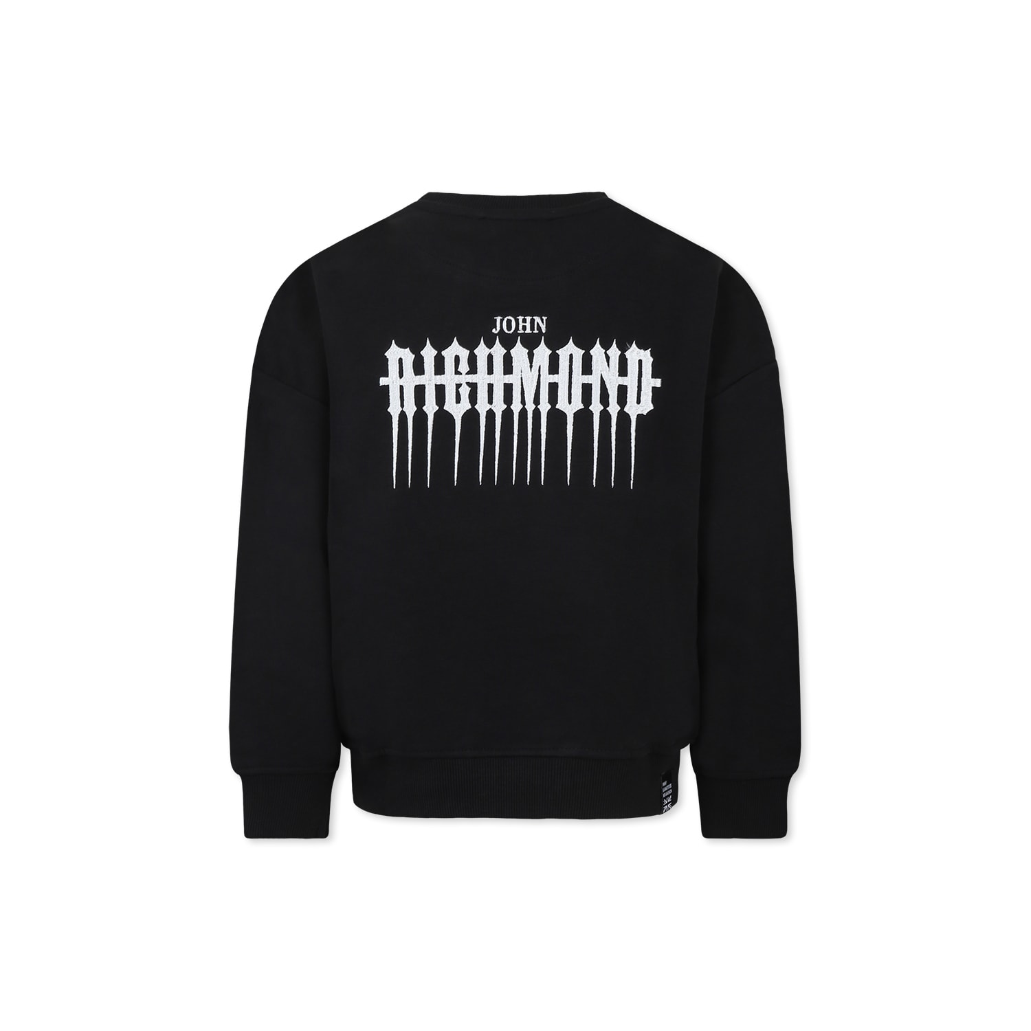 Richmond Black Sweat For Boy In Black