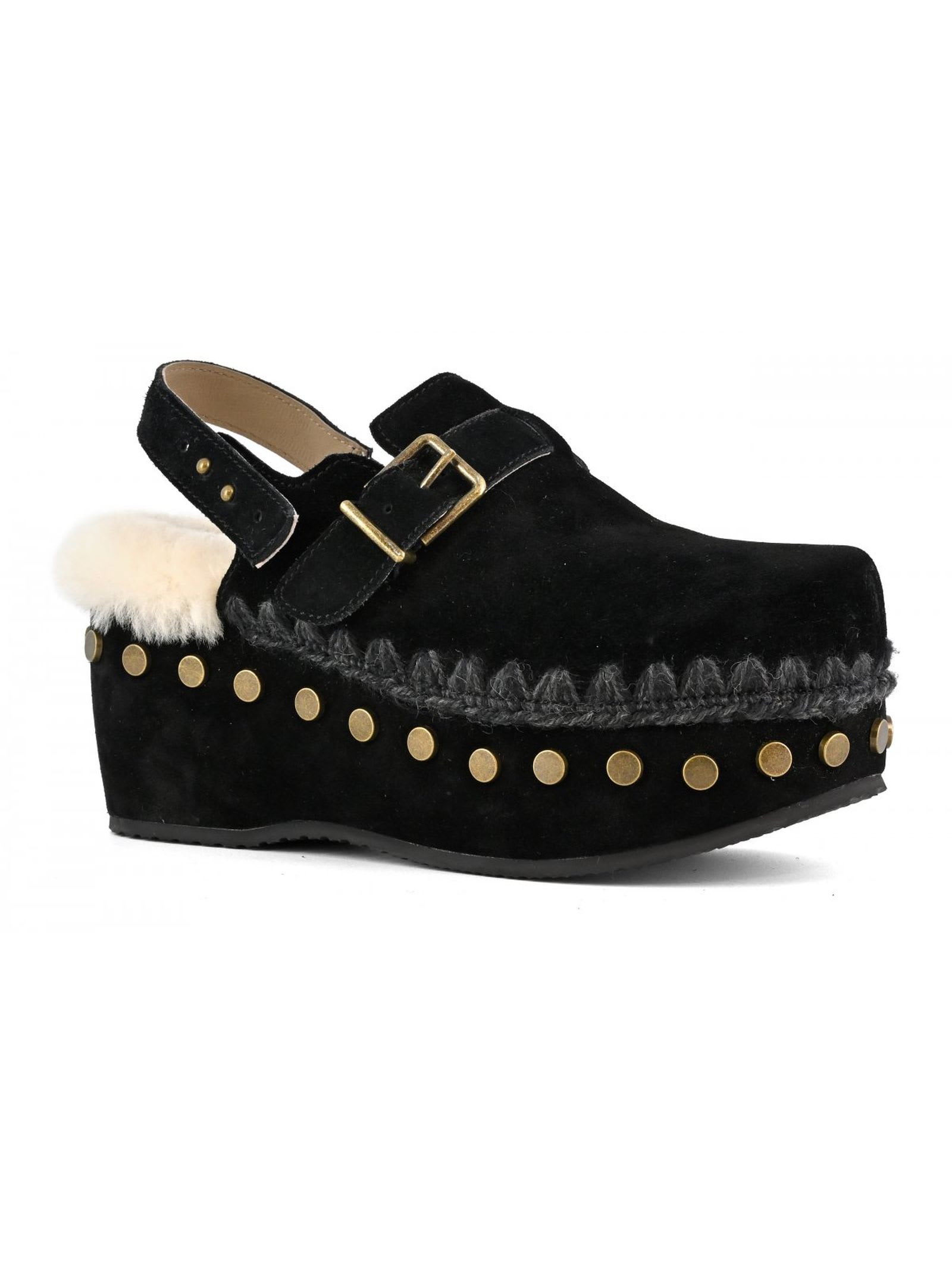 Shop Mou Black Clog Back Strap