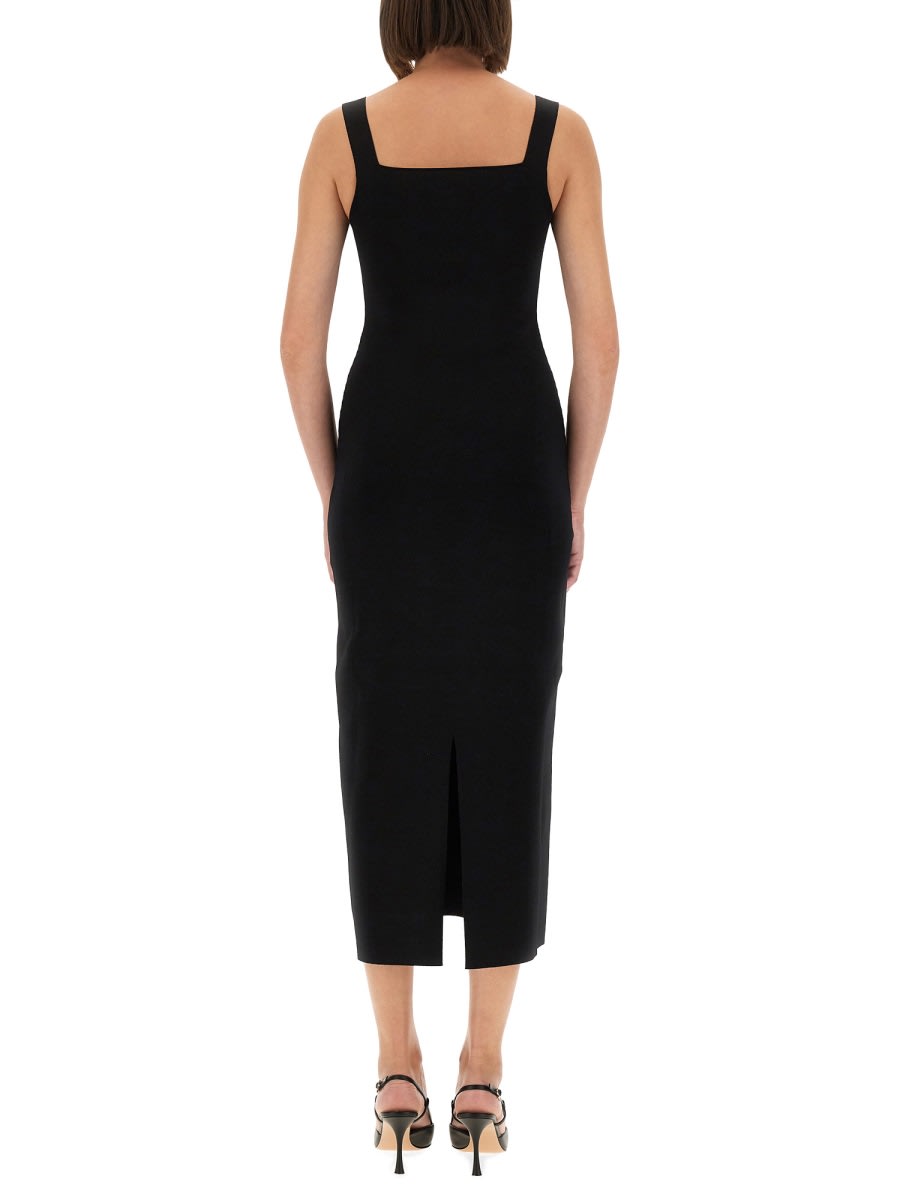 Khaite Dixi Dress In Blue