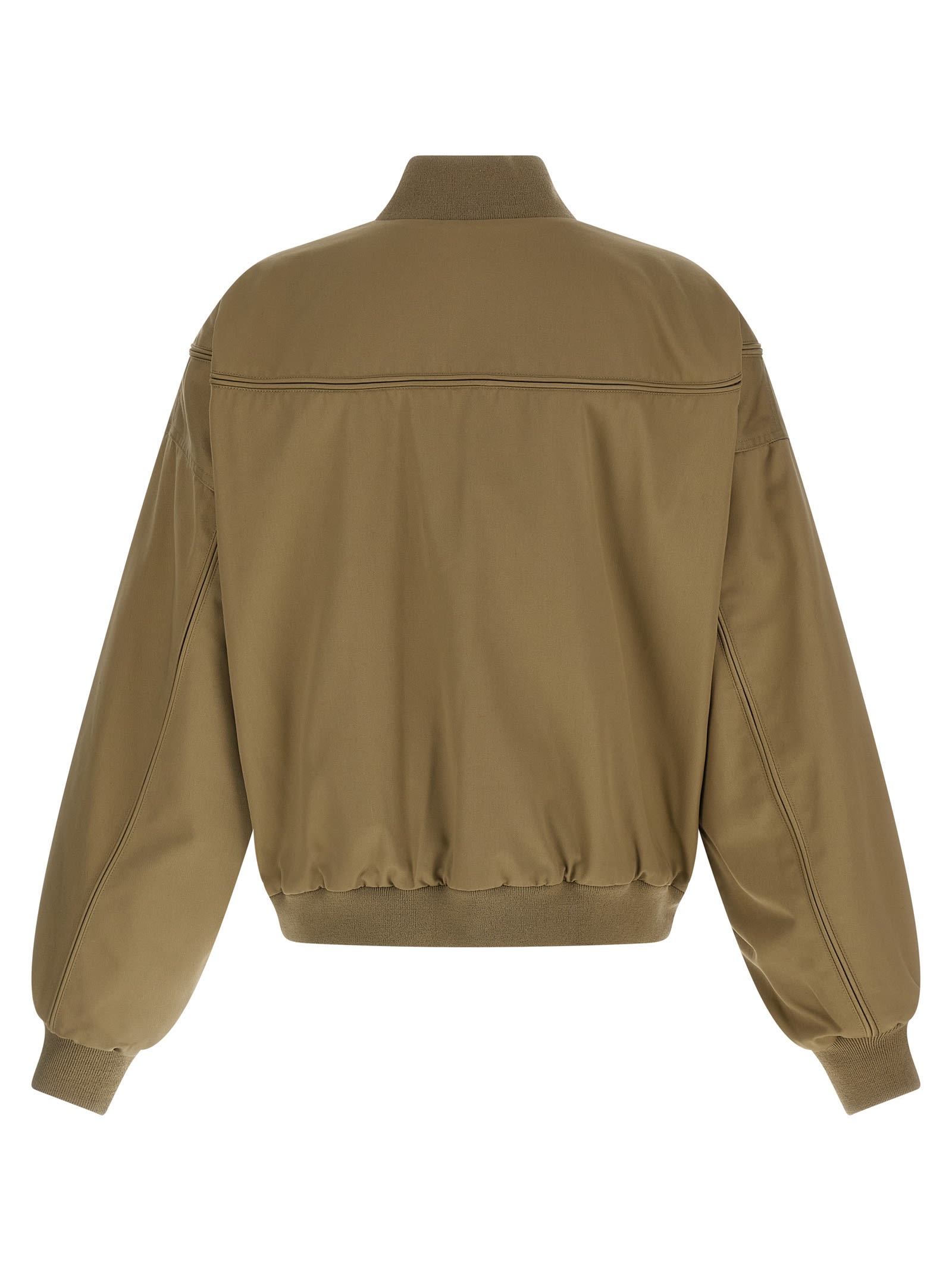 Willy Chavarria Gas Station Puffer Jackets Beige In Brown